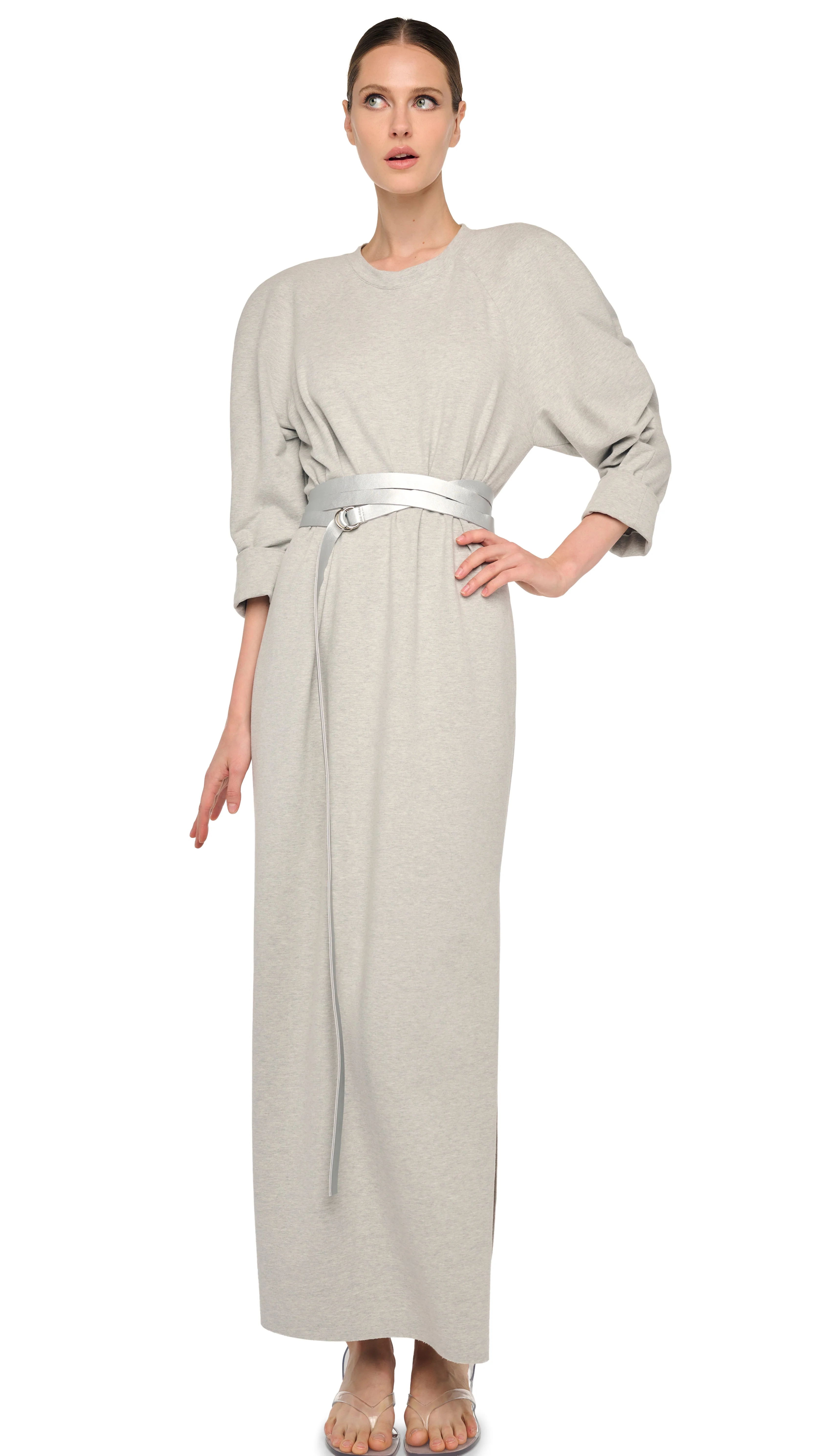 BOMBER 1980S LONG DRESS - Image 4