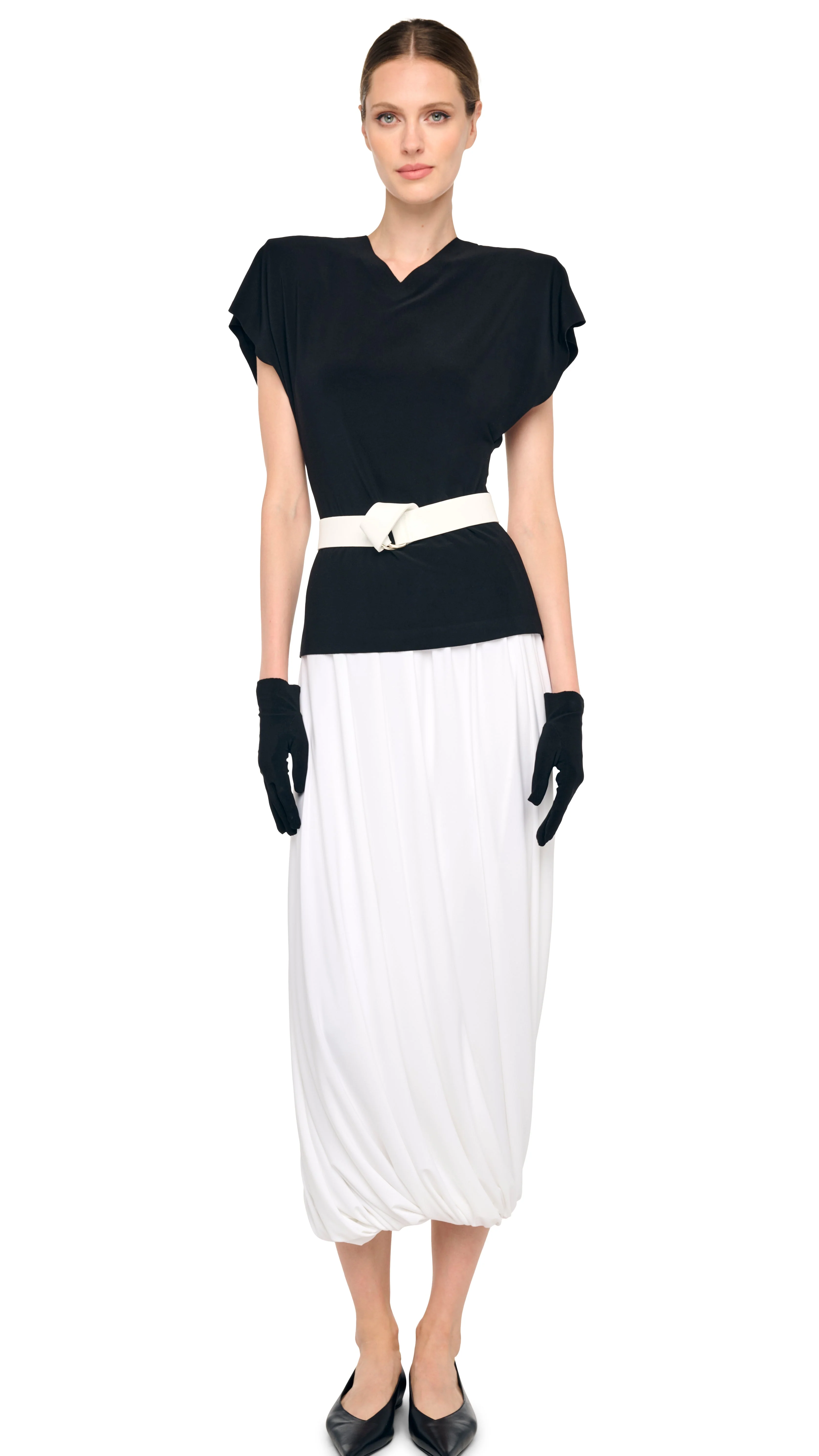 CAP SLEEVE SHOULDER PAD TOP