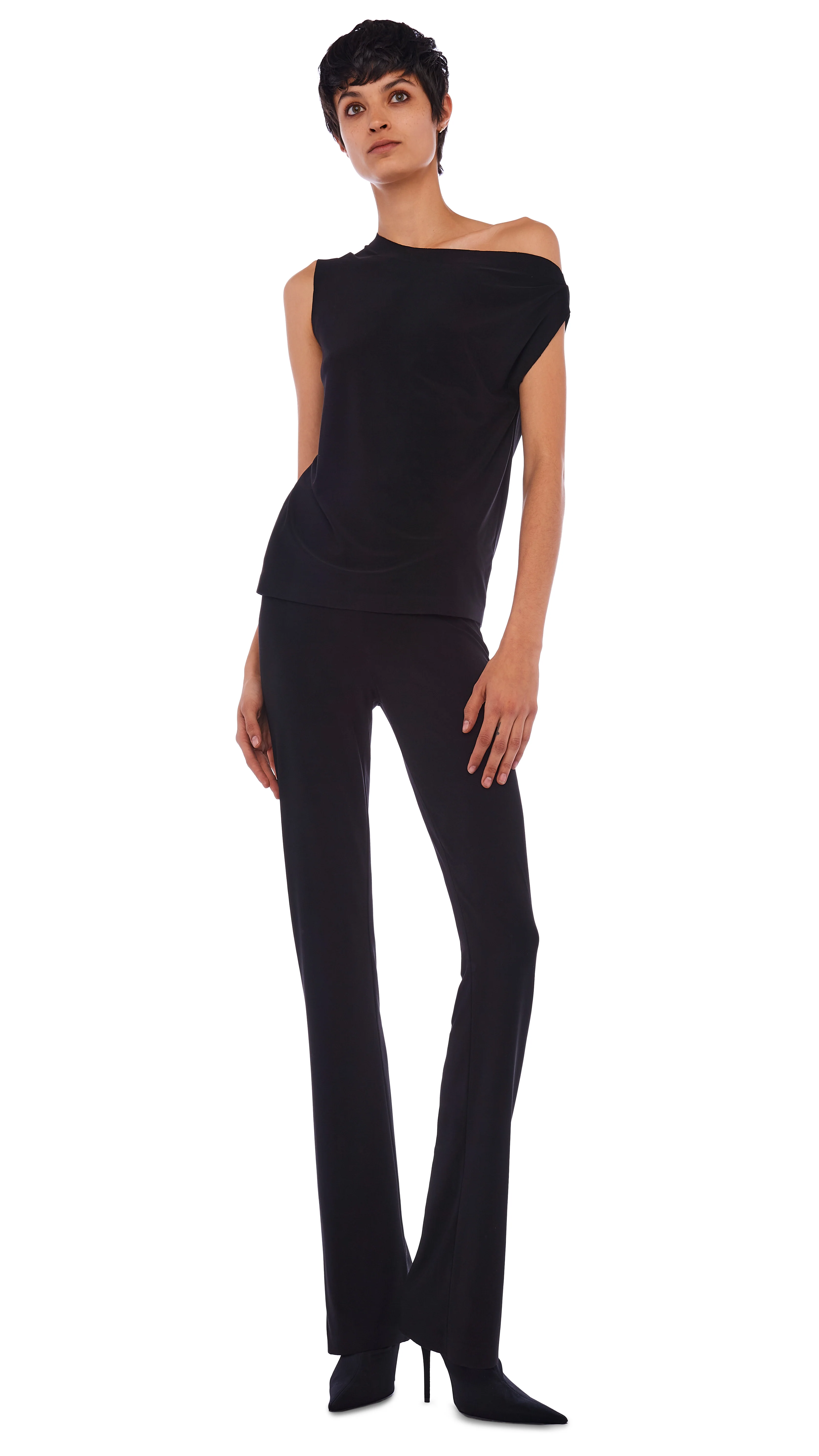 DROP SHOULDER TOP