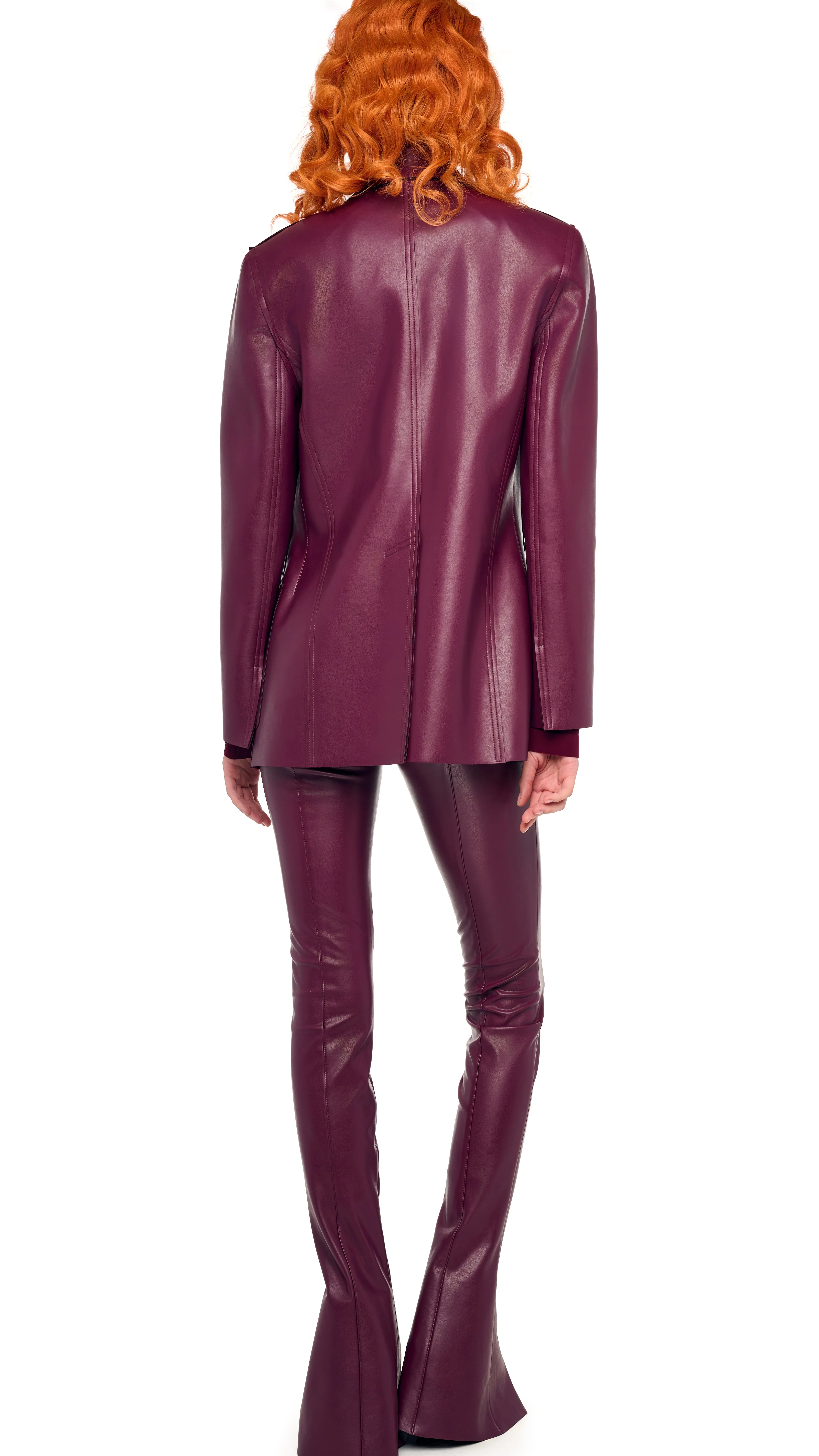 EASY FIT SINGLE BREASTED JACKET W/ PATCH POCKET - Image 3