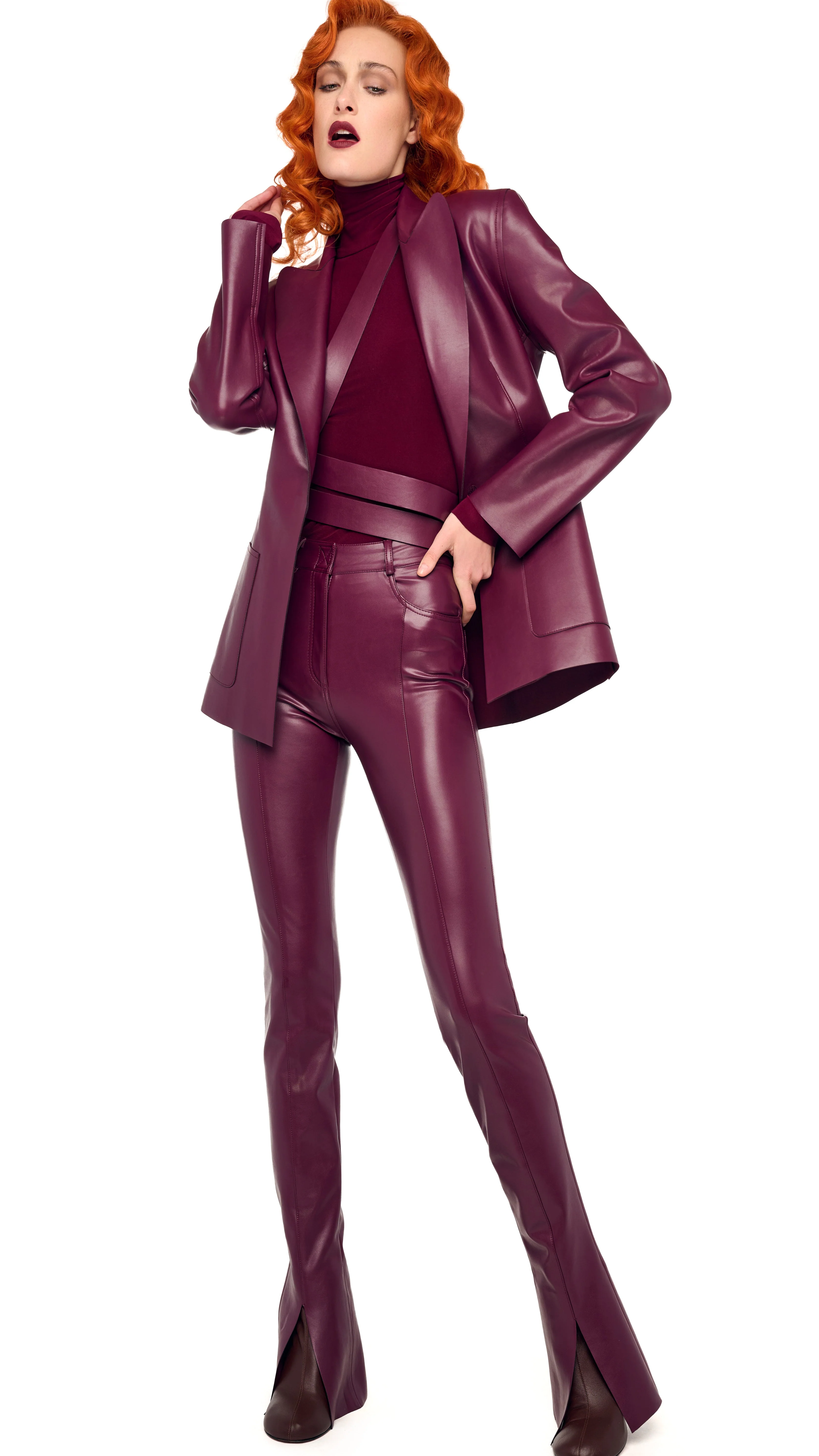 EASY FIT SINGLE BREASTED JACKET W/ PATCH POCKET - Image 6