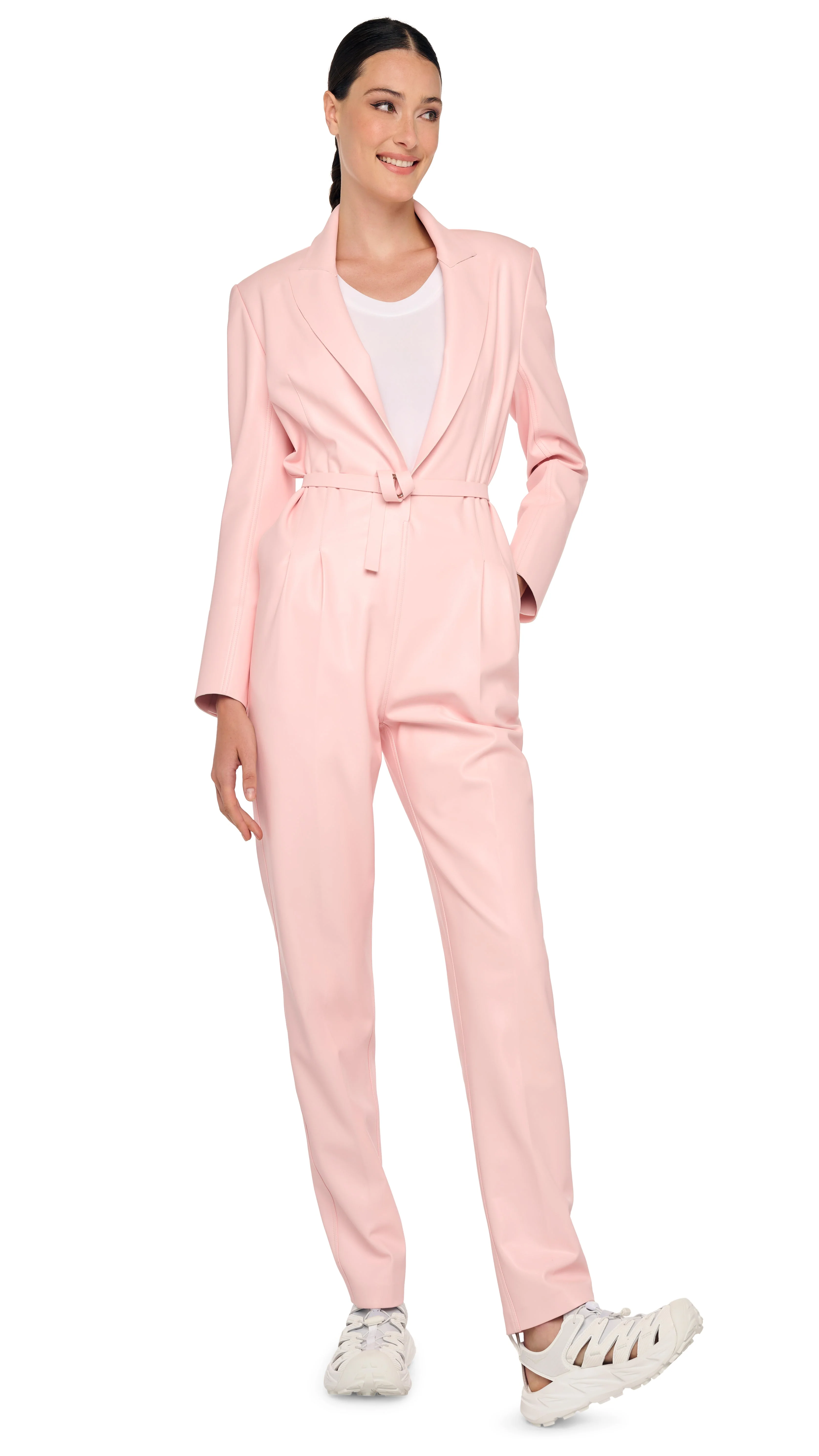 EASY FIT SINGLE BREASTED JUMPSUIT - Image 4