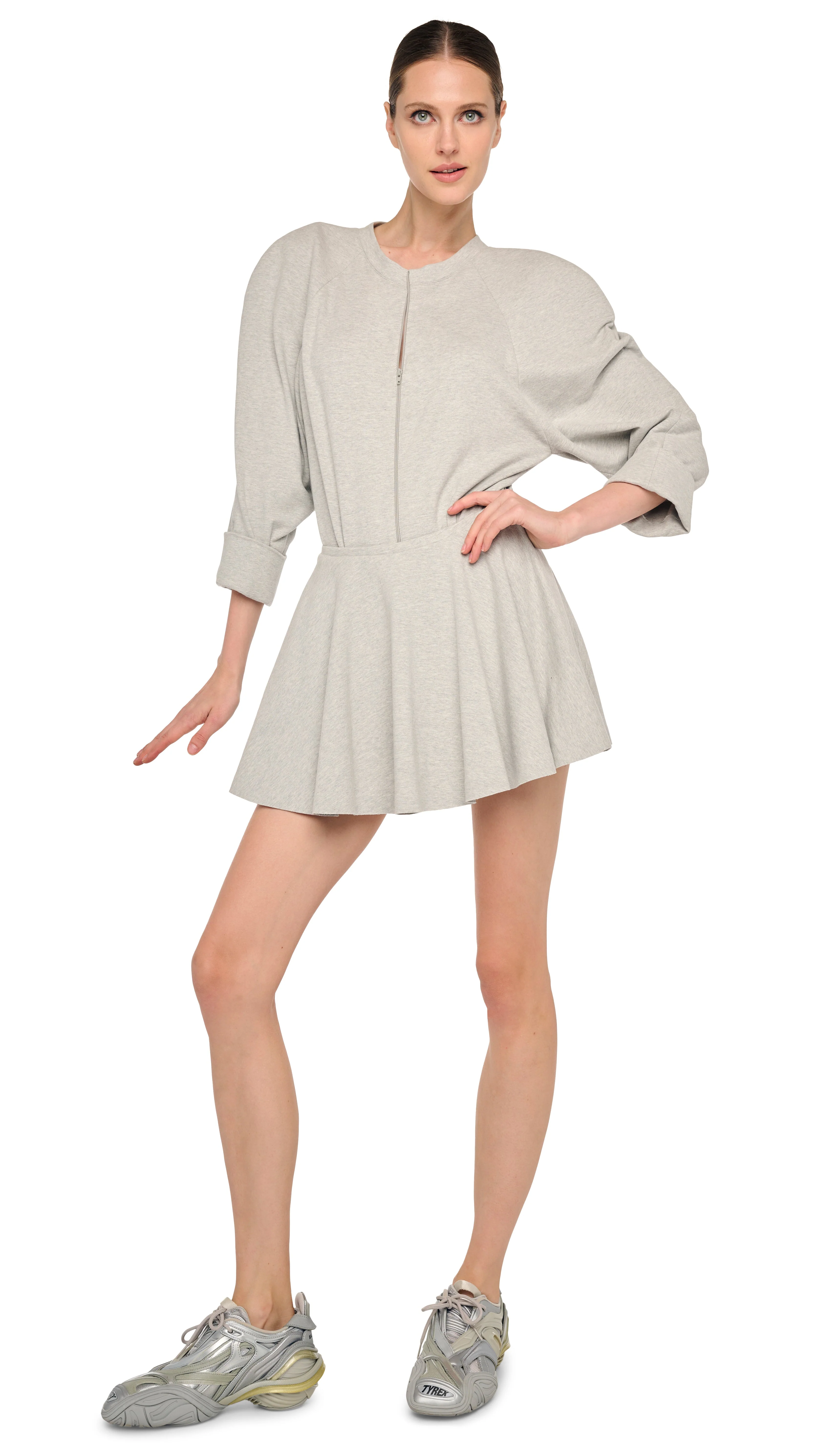 FLARED MINI SKIRT - Image 4