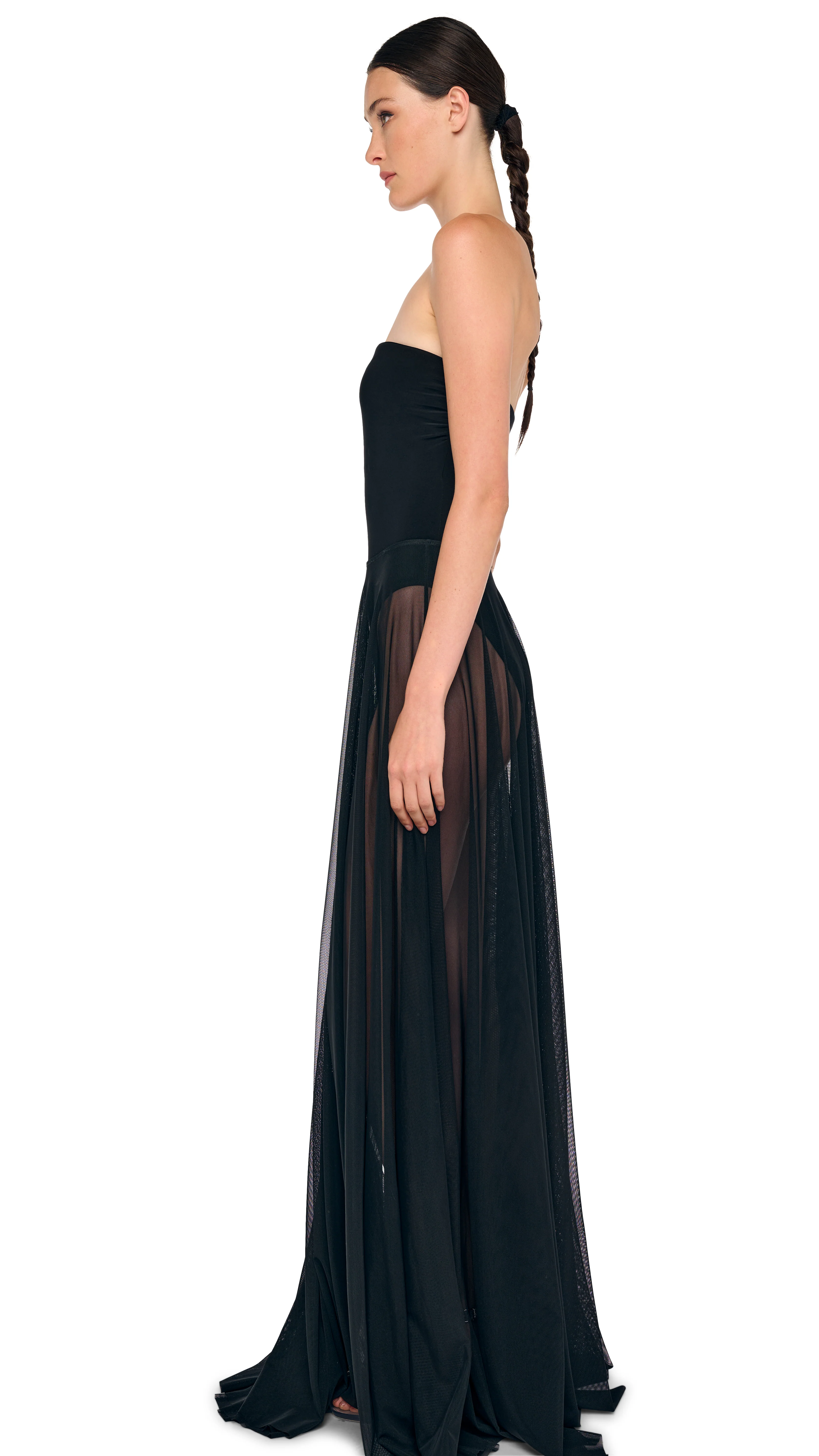 FLARED SKIRT TO FLOOR - Image 3