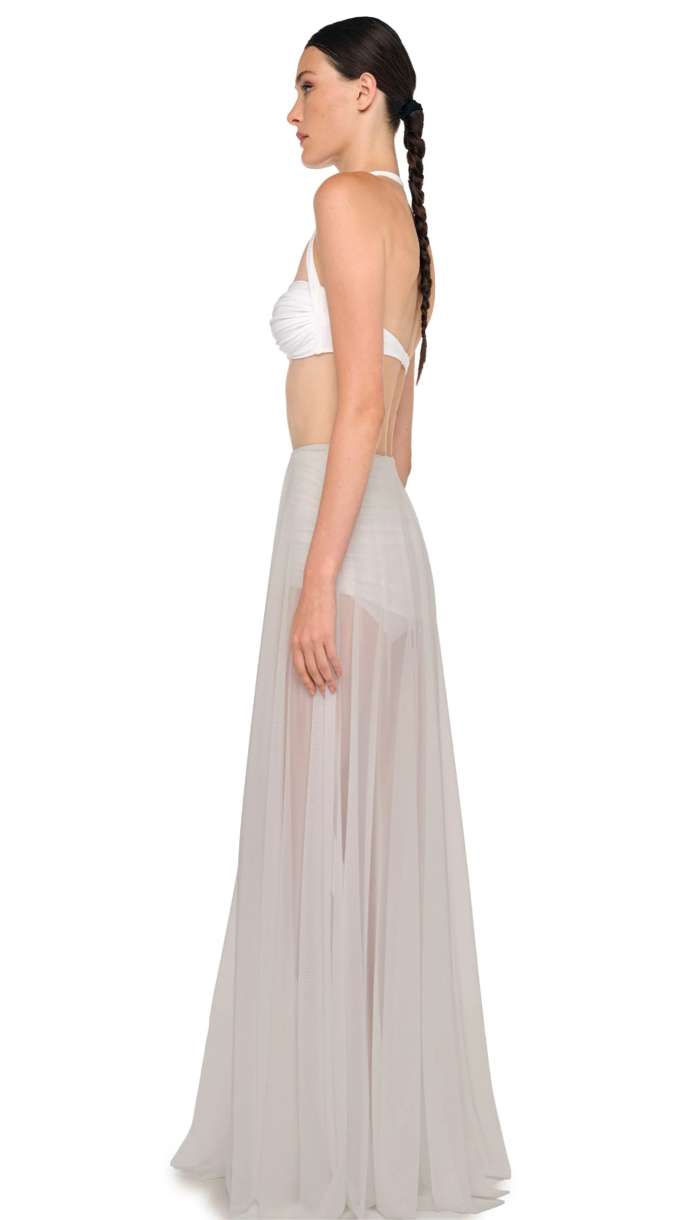 FLARED SKIRT TO FLOOR - Image 3