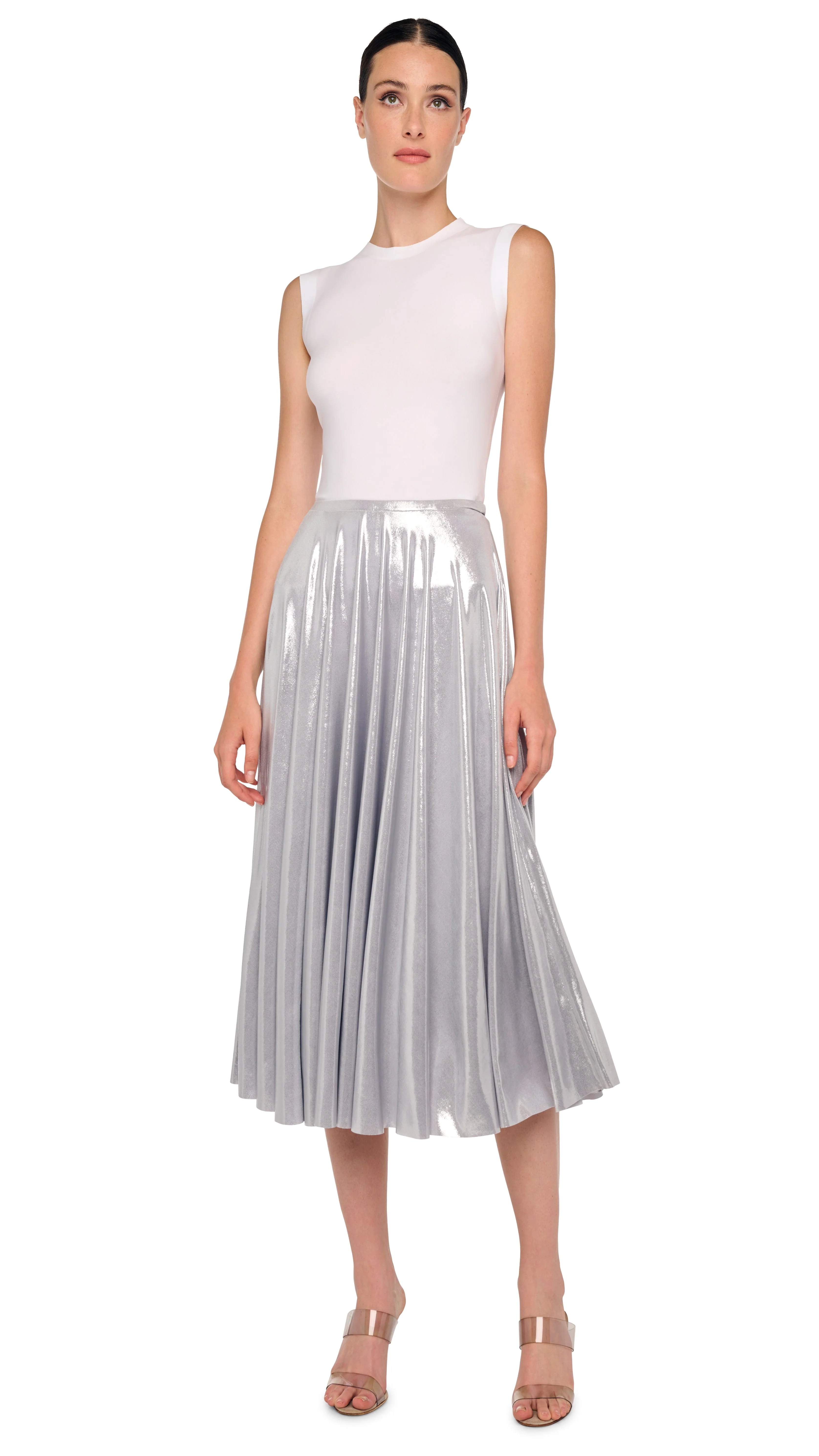 FLARED SKIRT TO MIDCALF