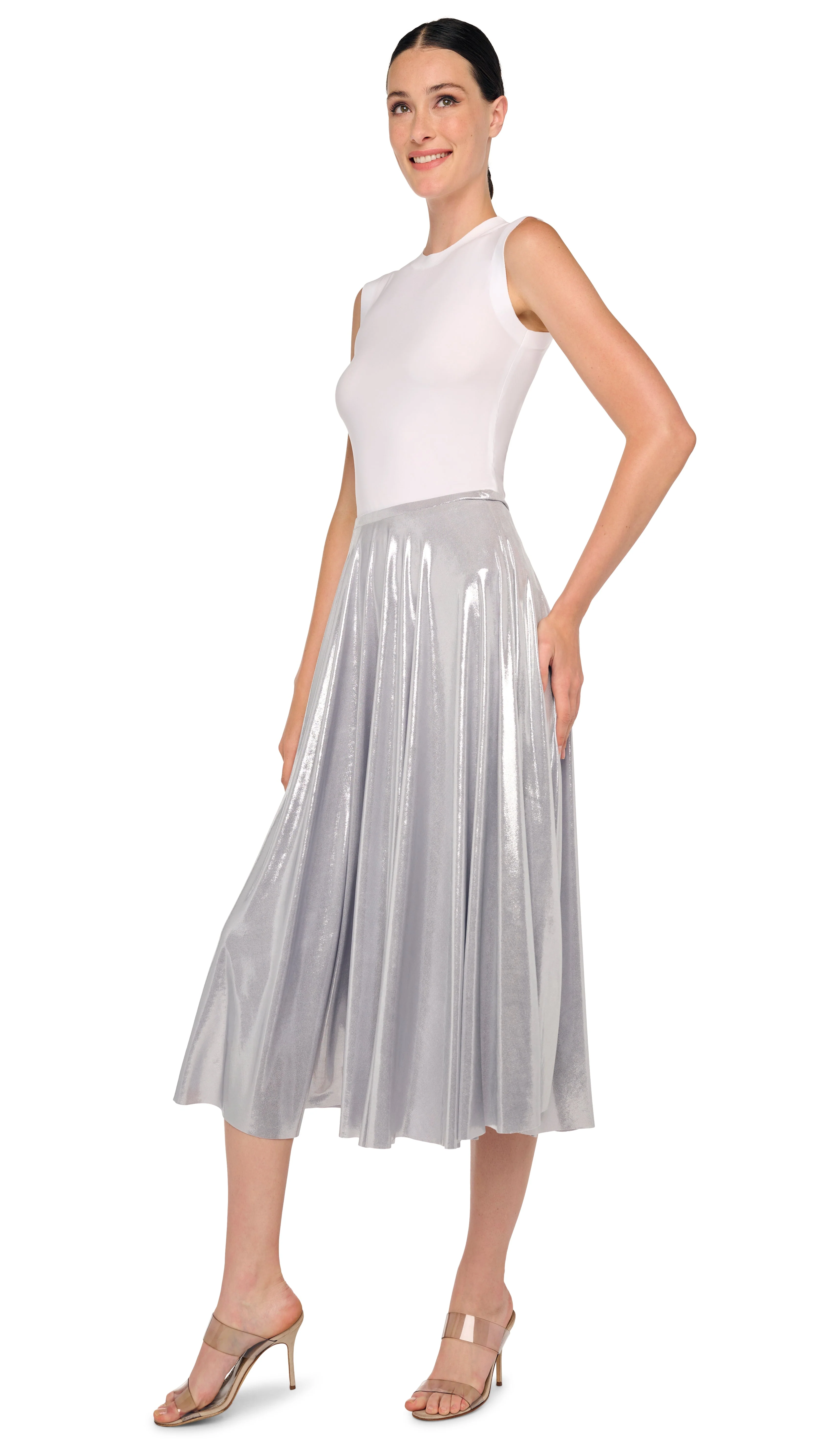 FLARED SKIRT TO MIDCALF - Image 5
