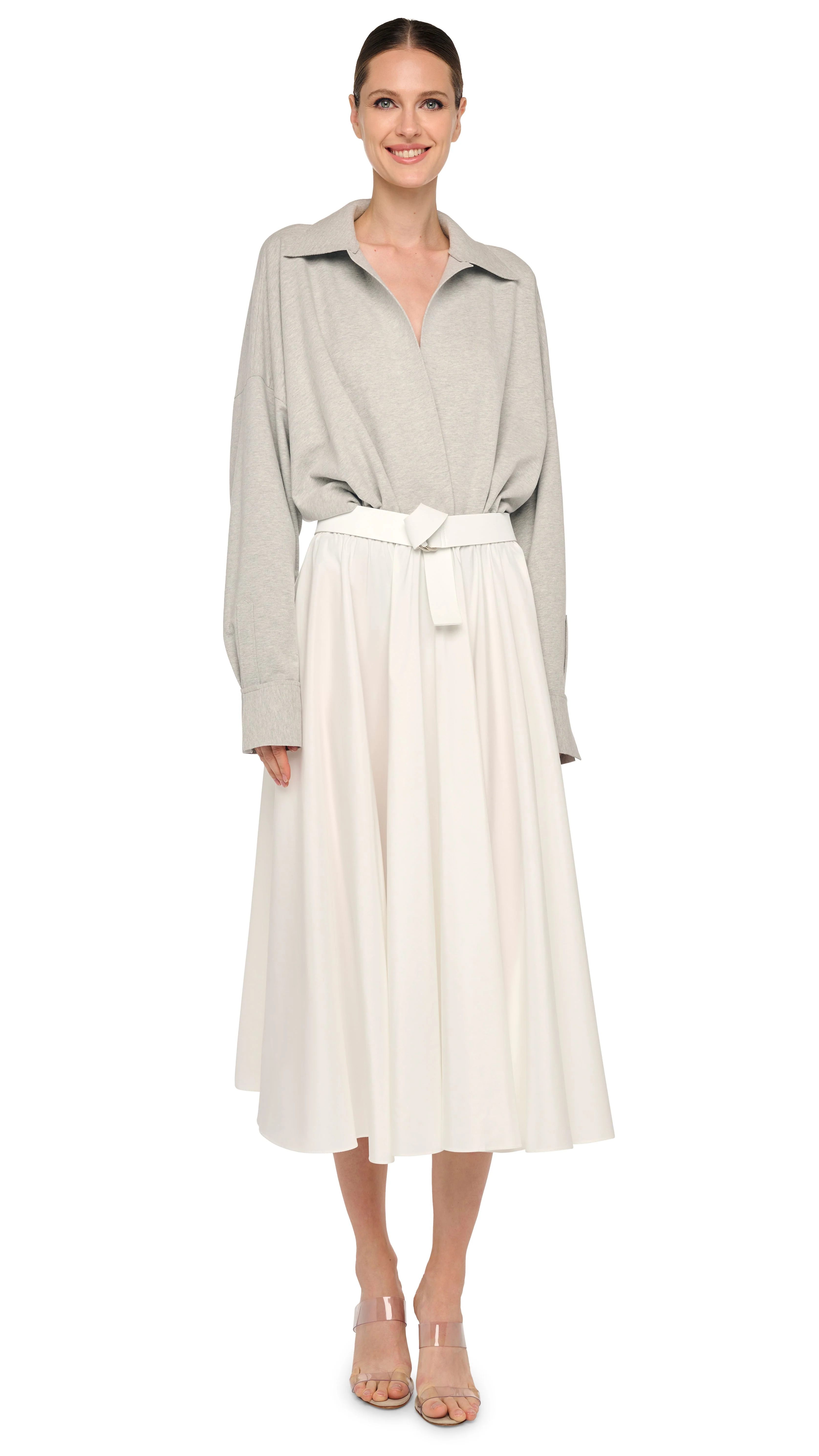 FLARED SKIRT TO MIDCALF