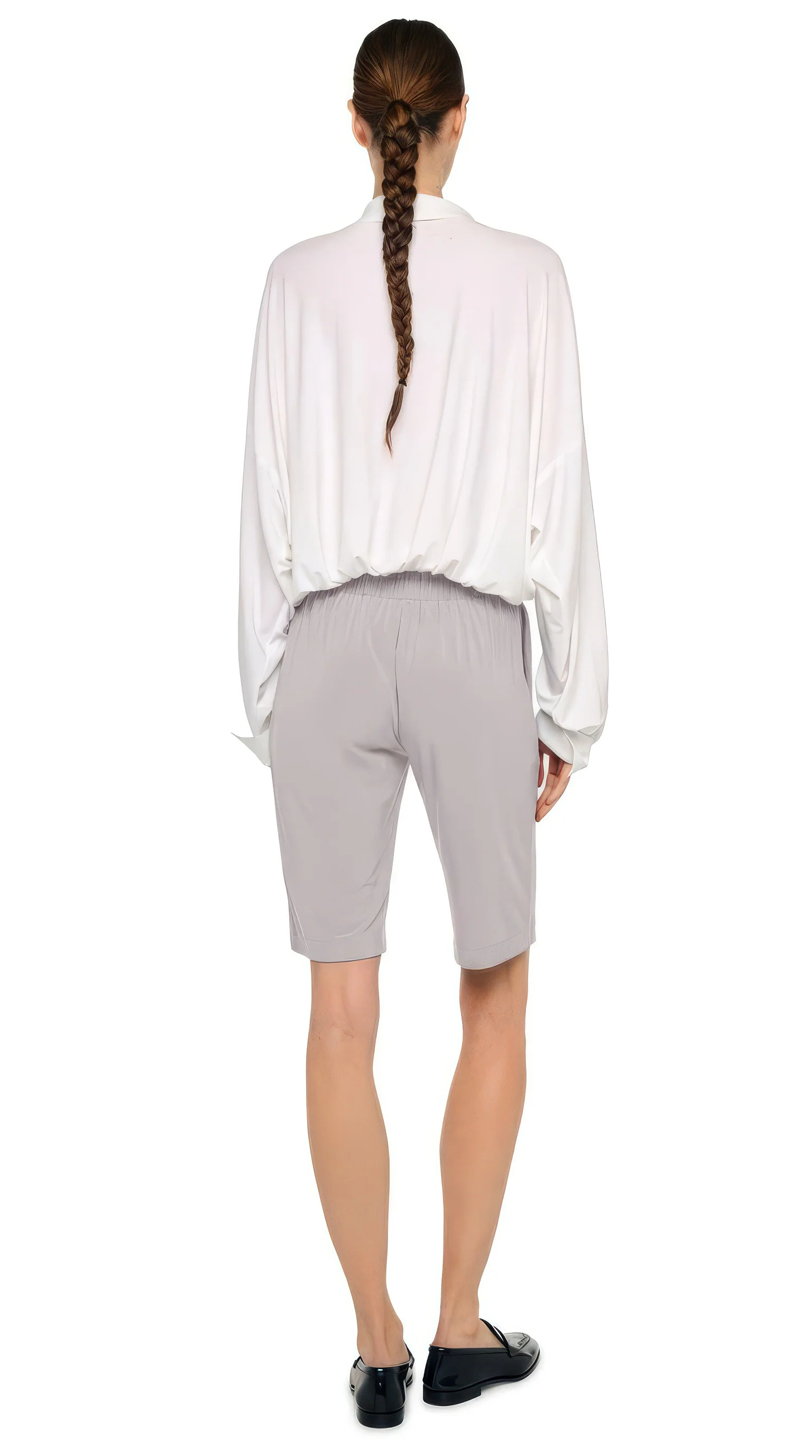 FLAT FRONT BERMUDA SHORT - Image 3
