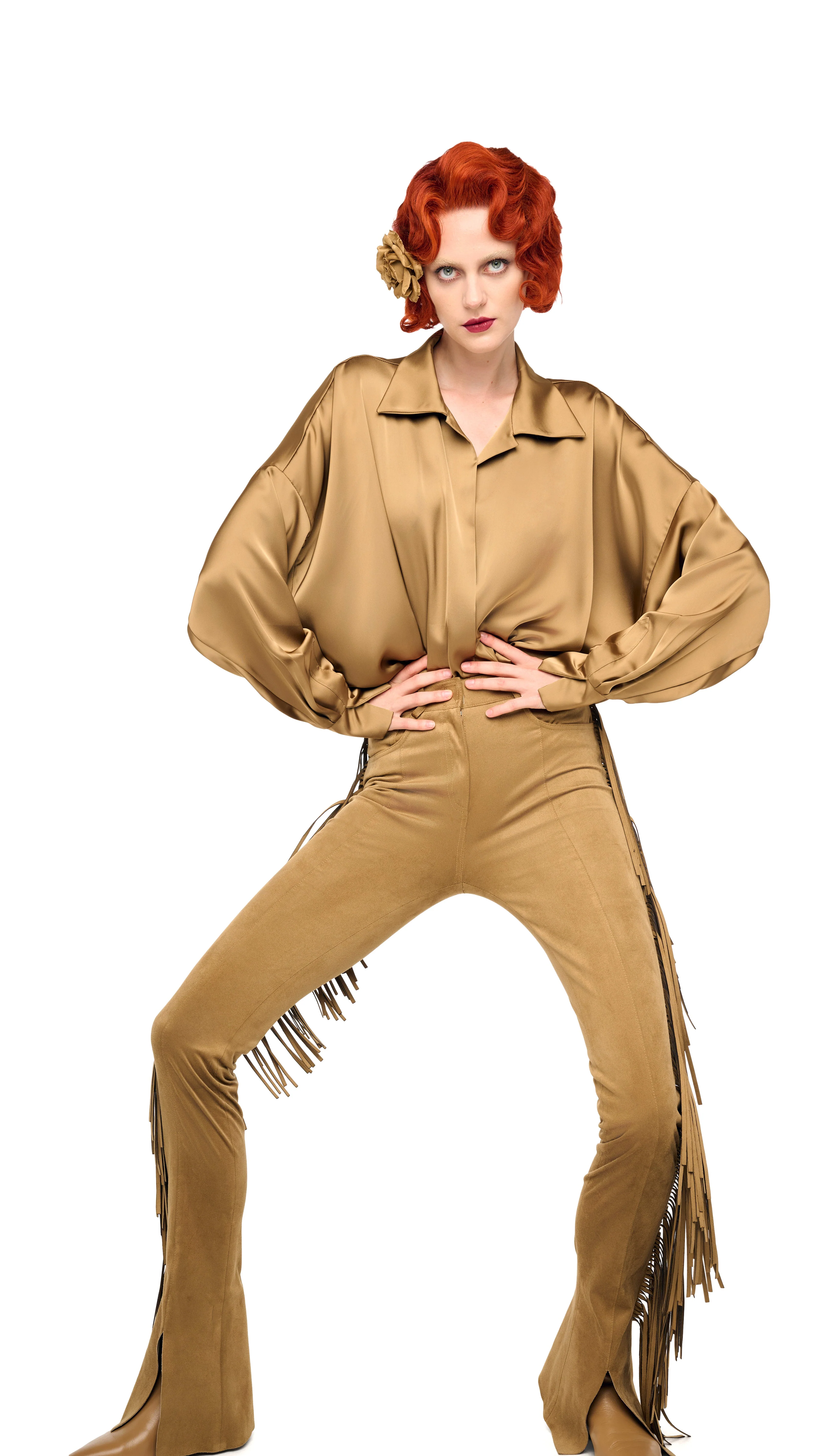 FRINGE SPAT JEANS - Image 6