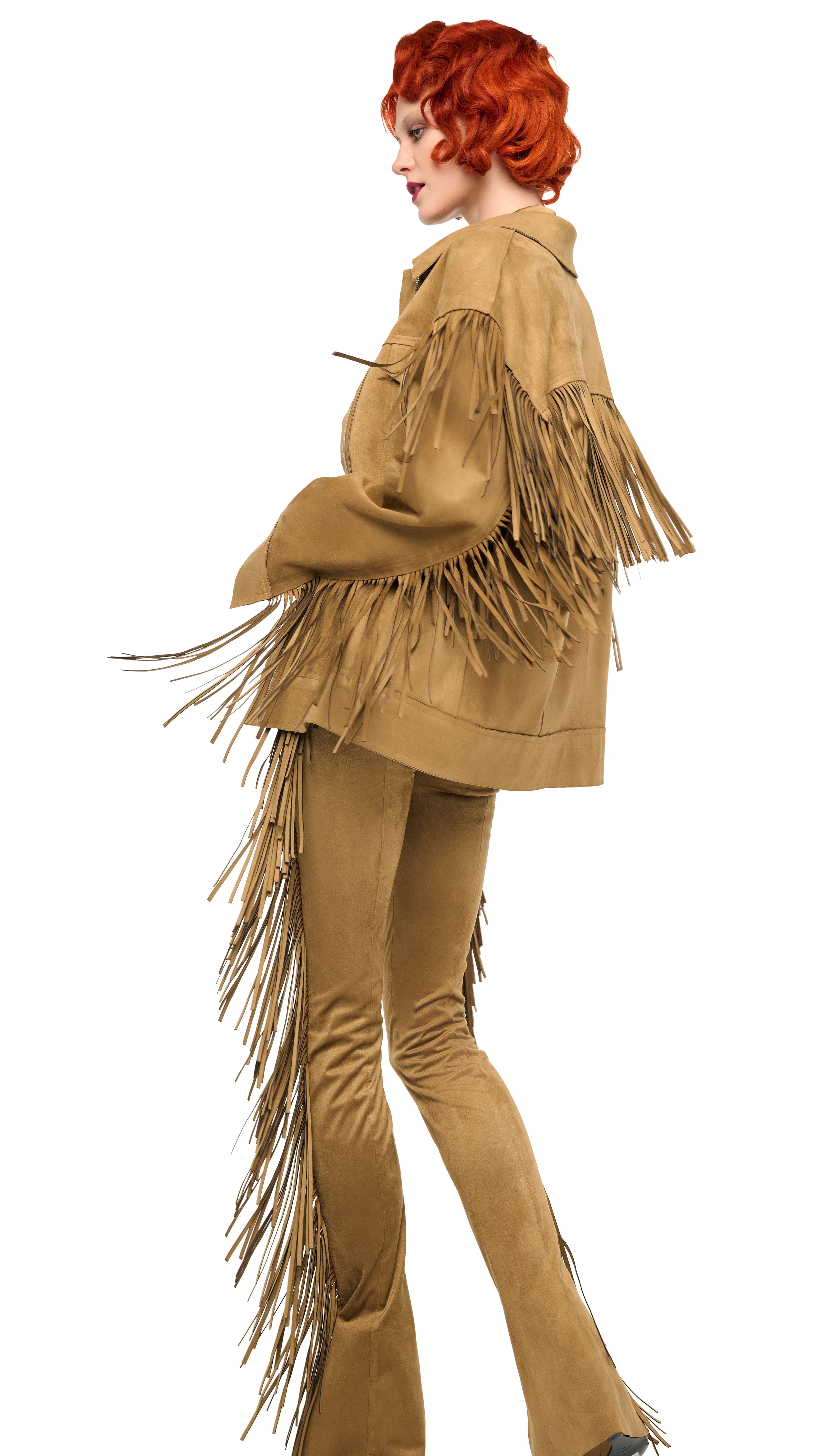 FRINGE SPAT JEANS - Image 8