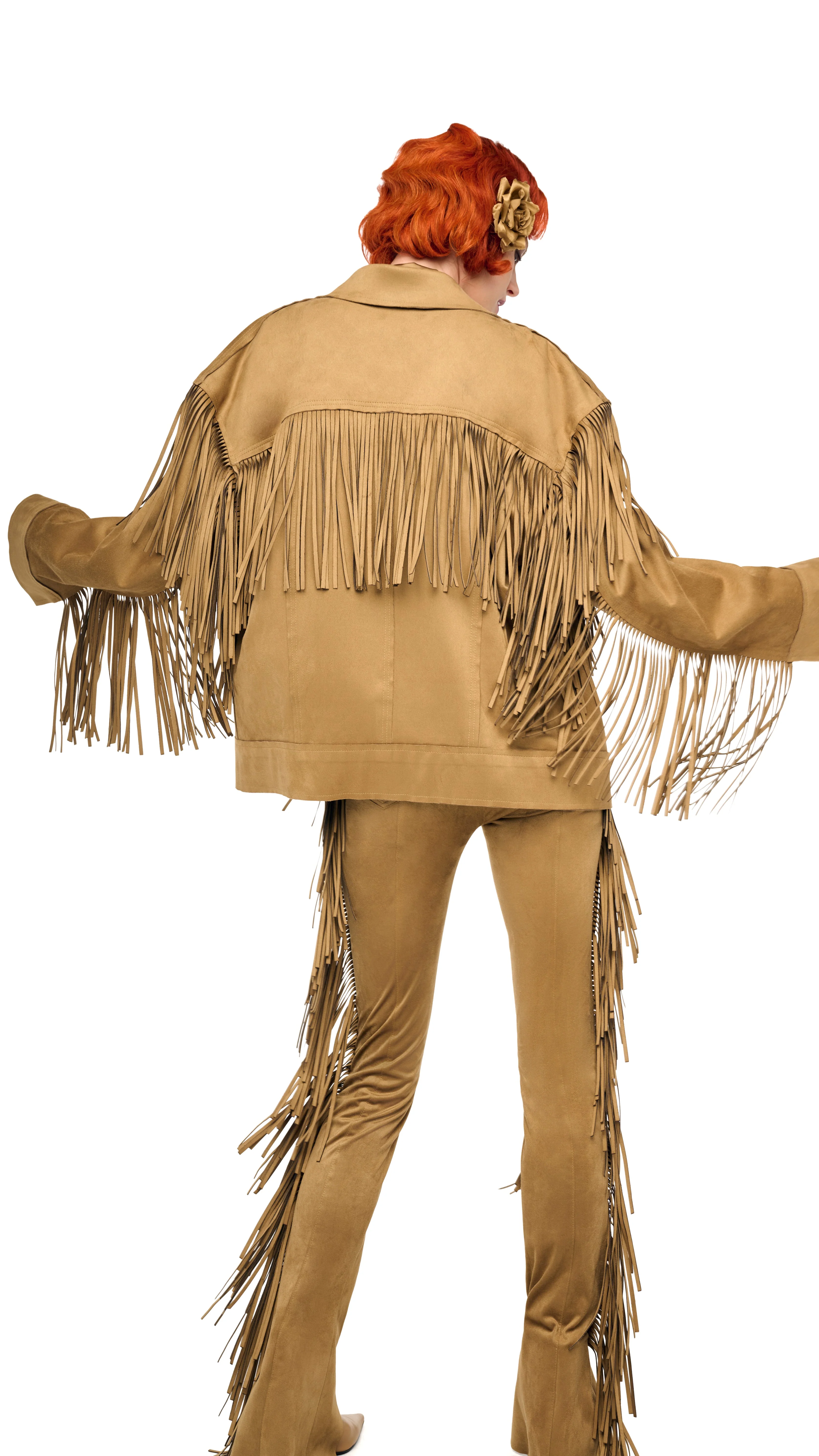 FRINGE SPAT JEANS - Image 9