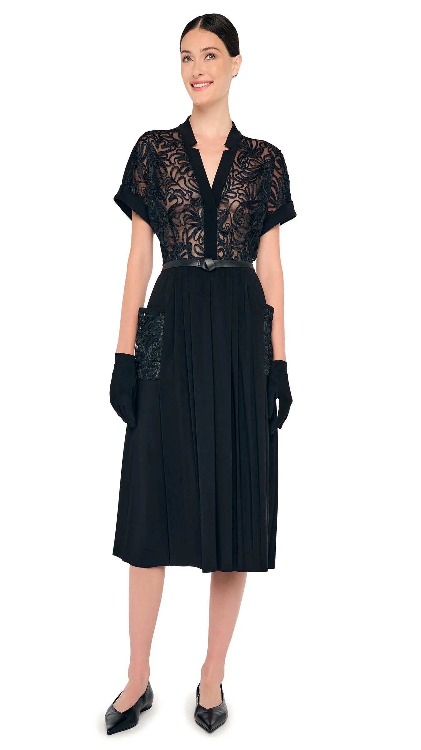 GERALYN SHORT SLEEVE DRESS