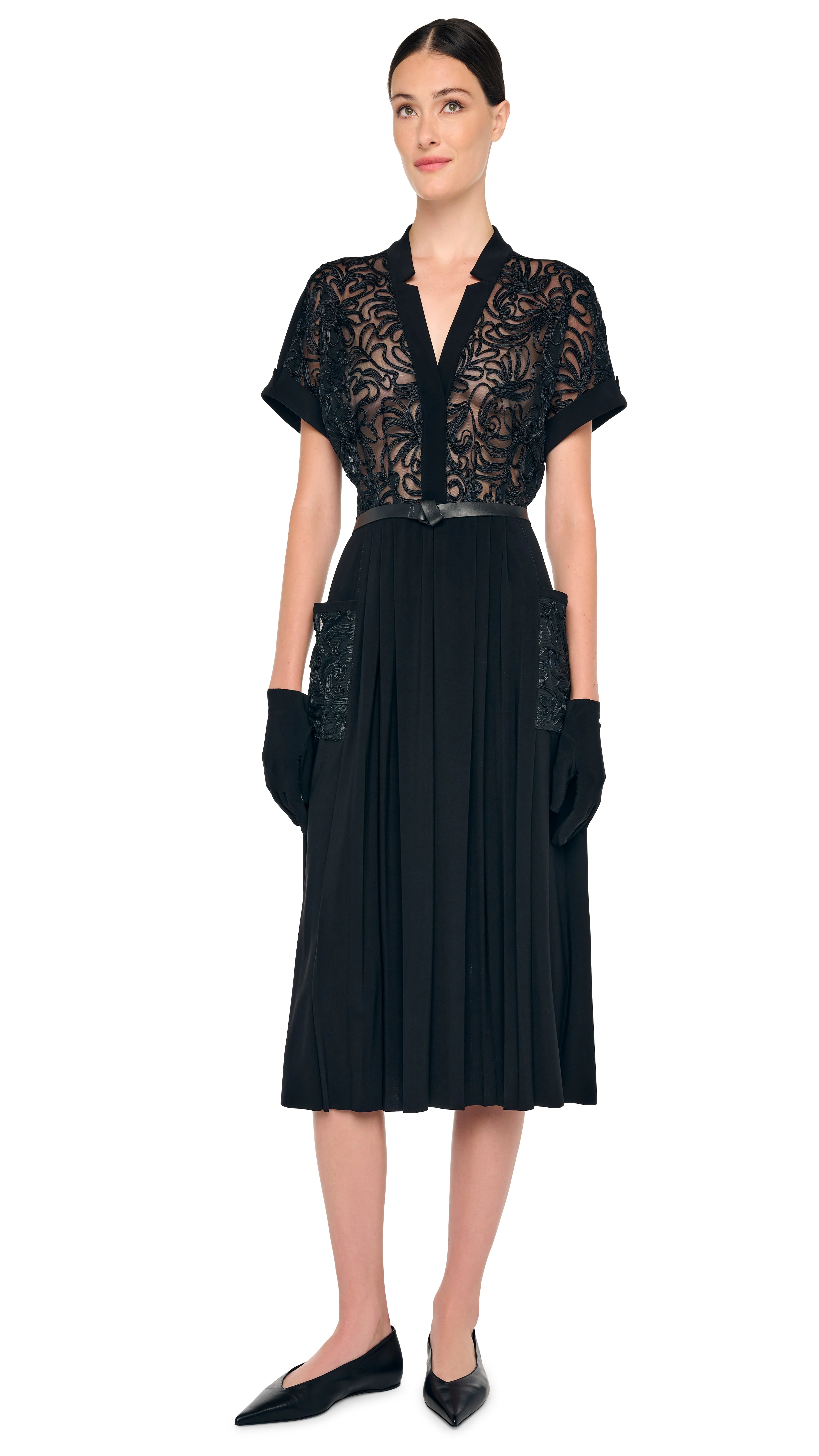 GERALYN SHORT SLEEVE DRESS - Image 4