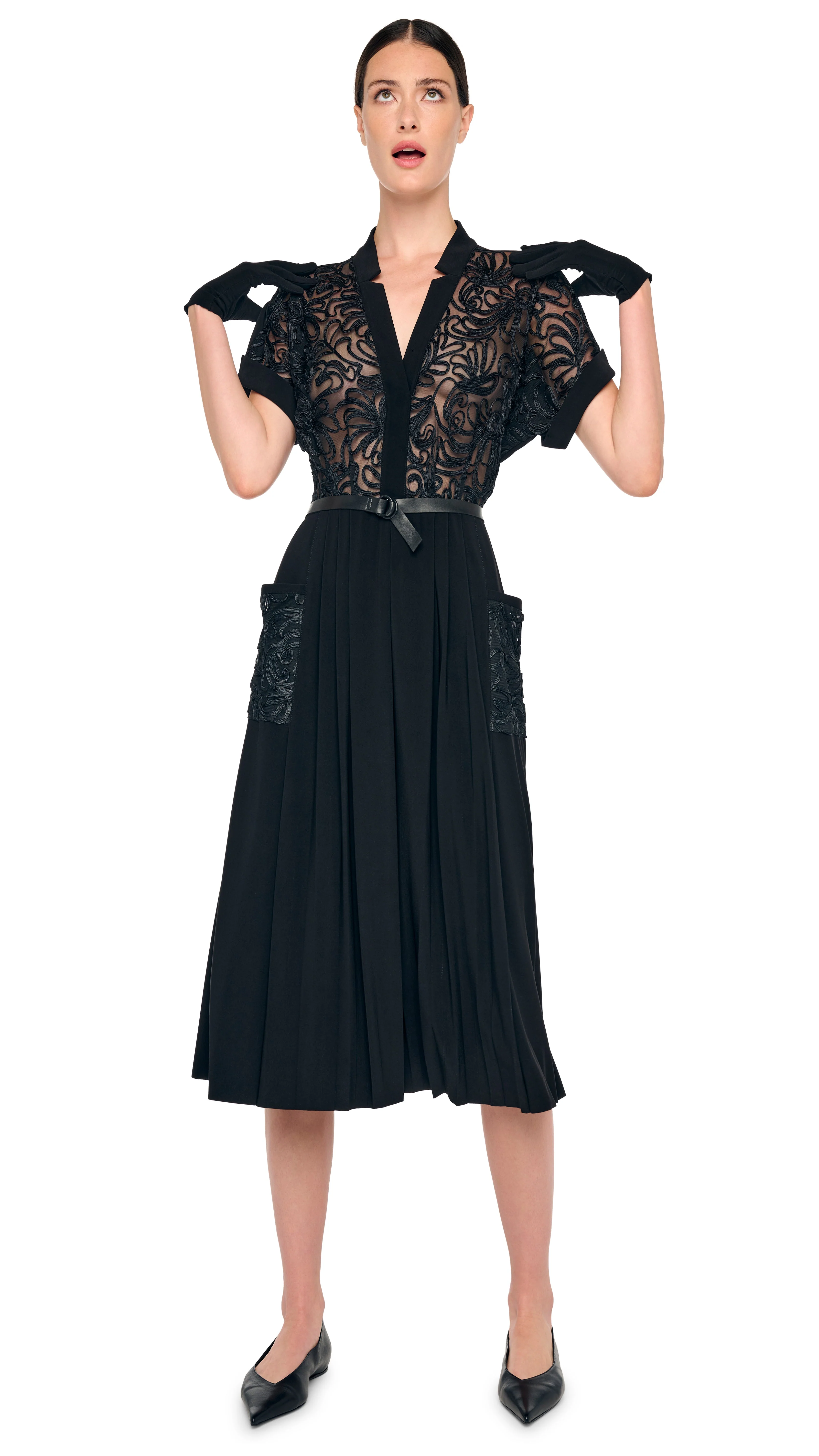 GERALYN SHORT SLEEVE DRESS - Image 6