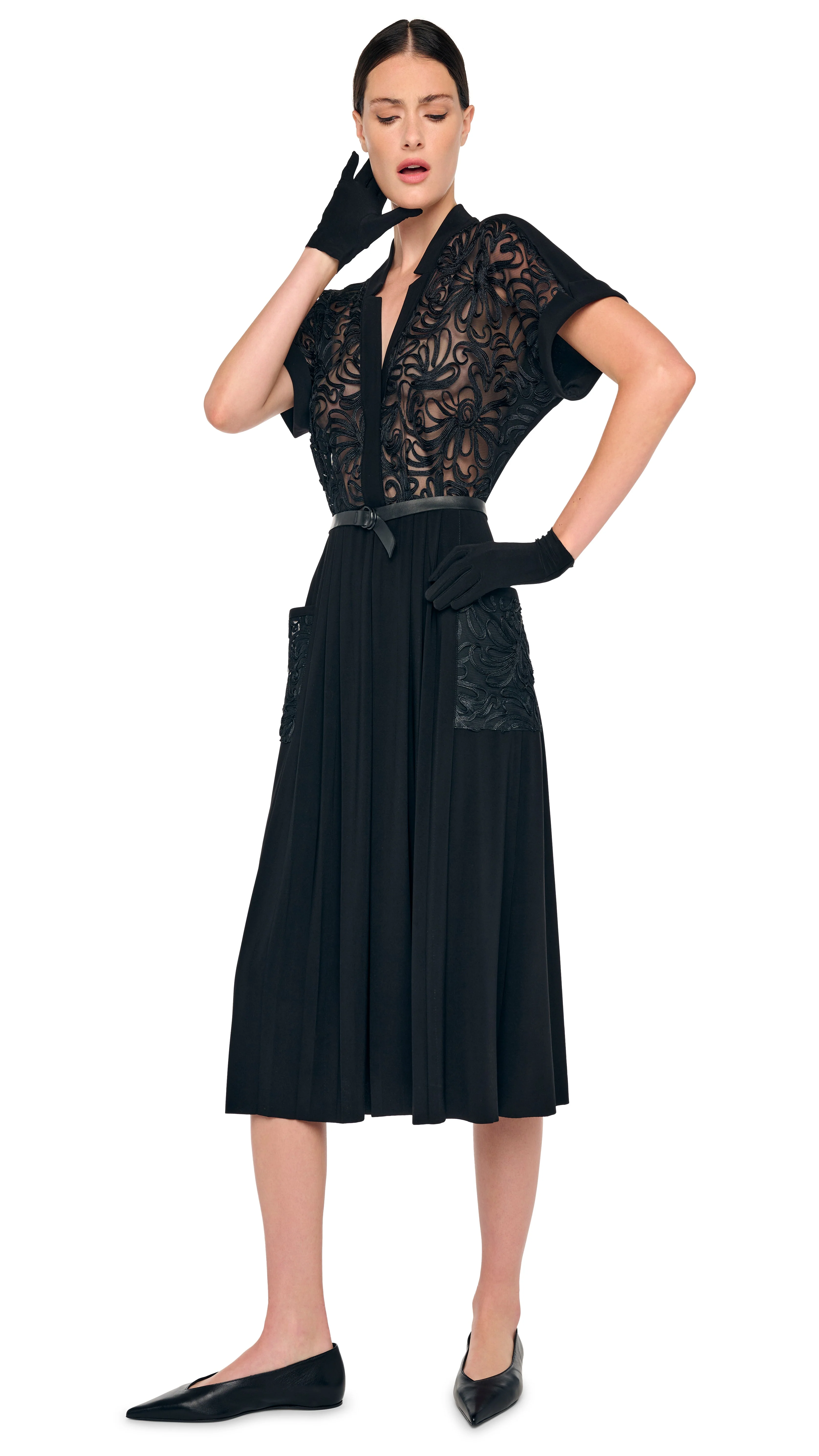 GERALYN SHORT SLEEVE DRESS - Image 7