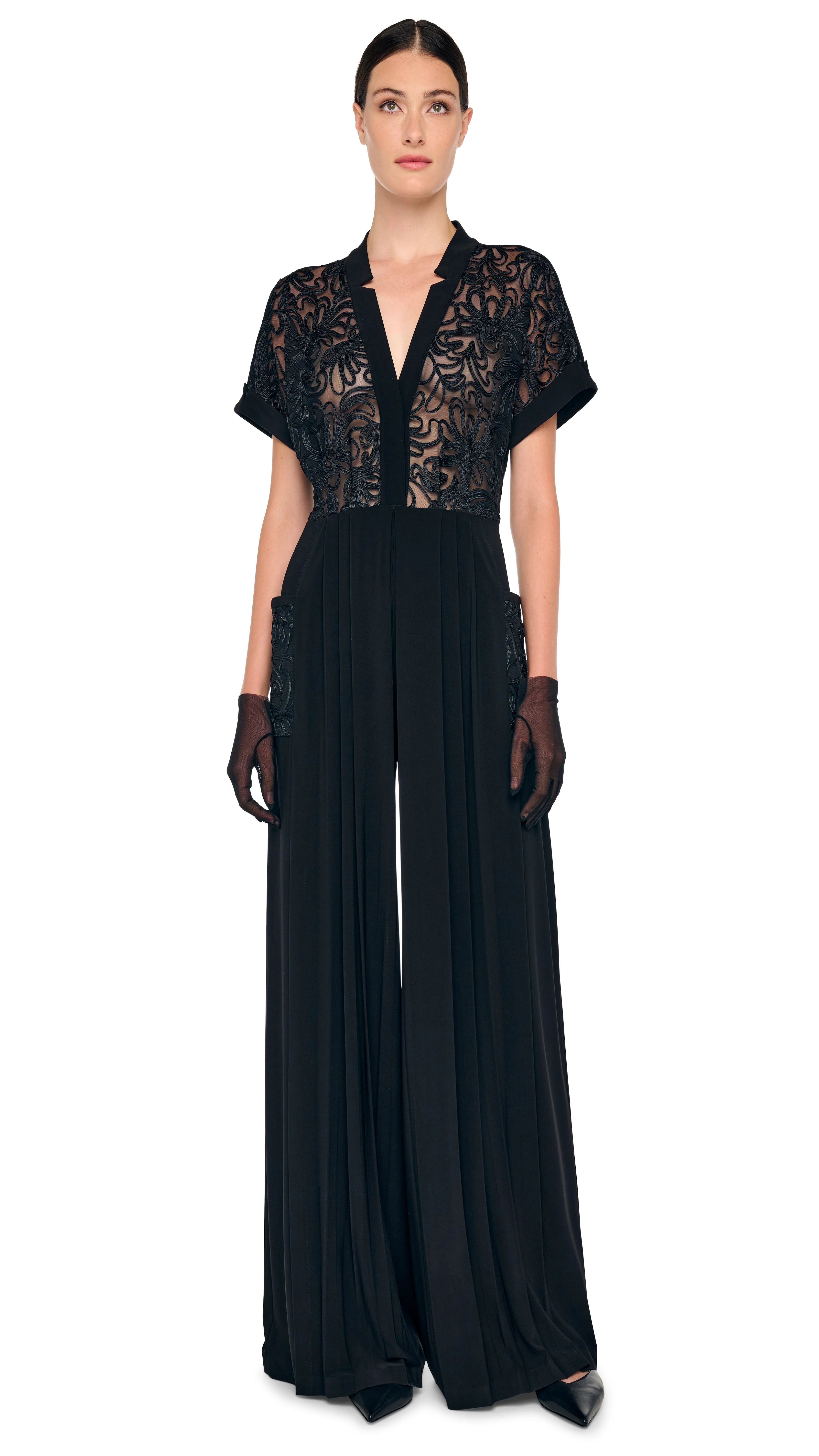 GERALYN SHORT SLEEVE JUMPSUIT - Image 4