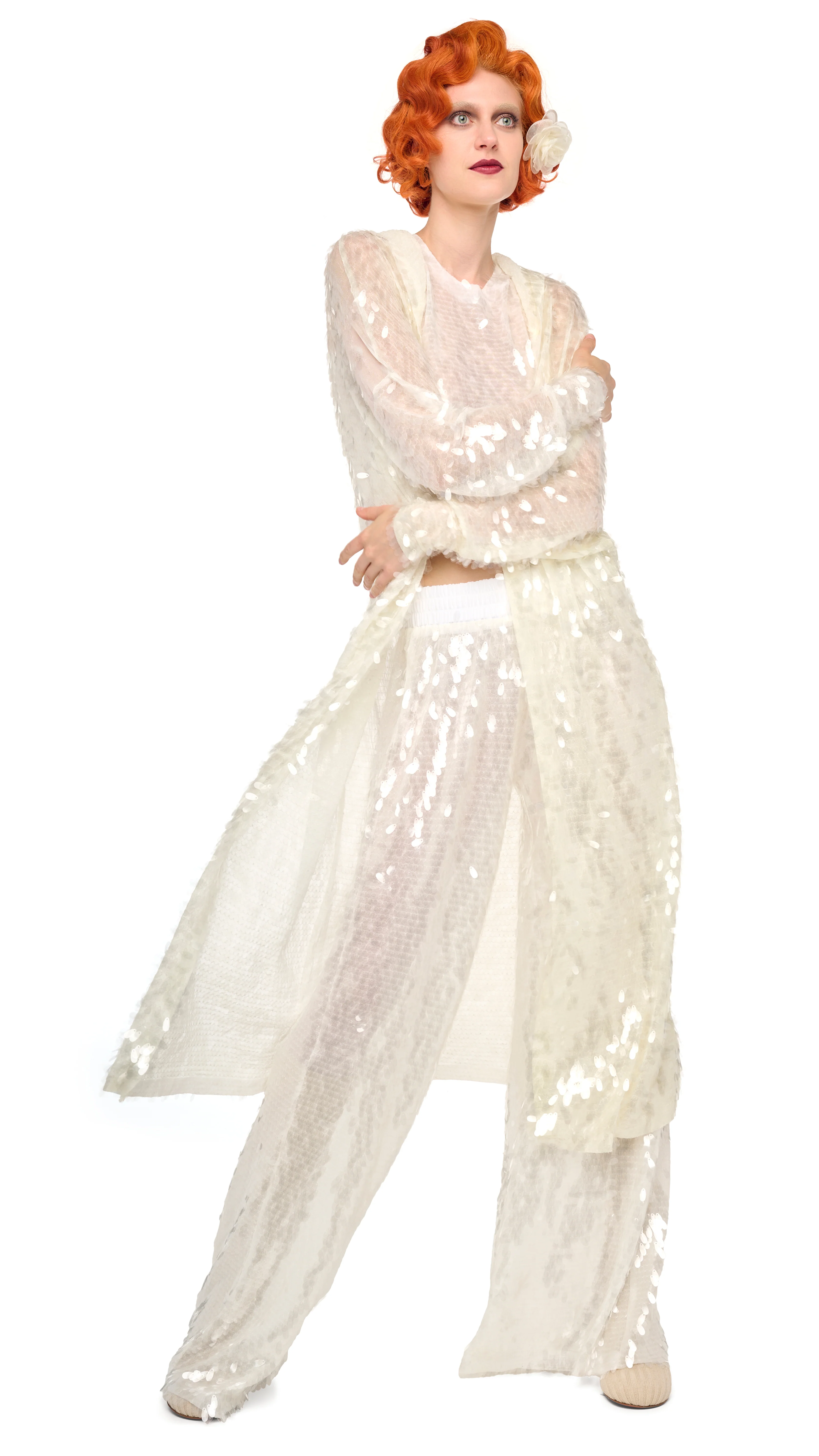 HOODED ROBE TO KNEE - Image 4