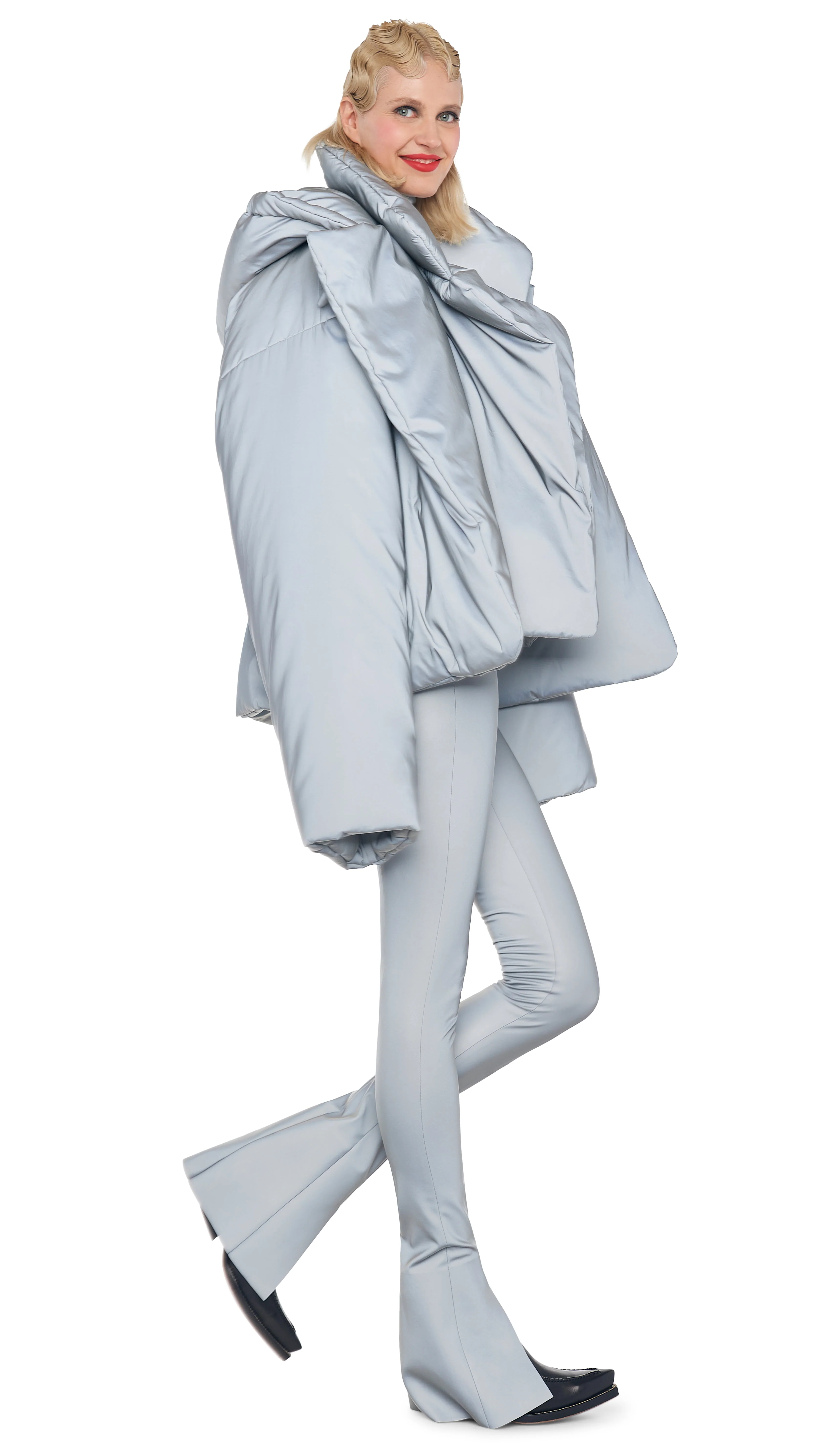 HOODED SLEEPING BAG JACKET - Image 4