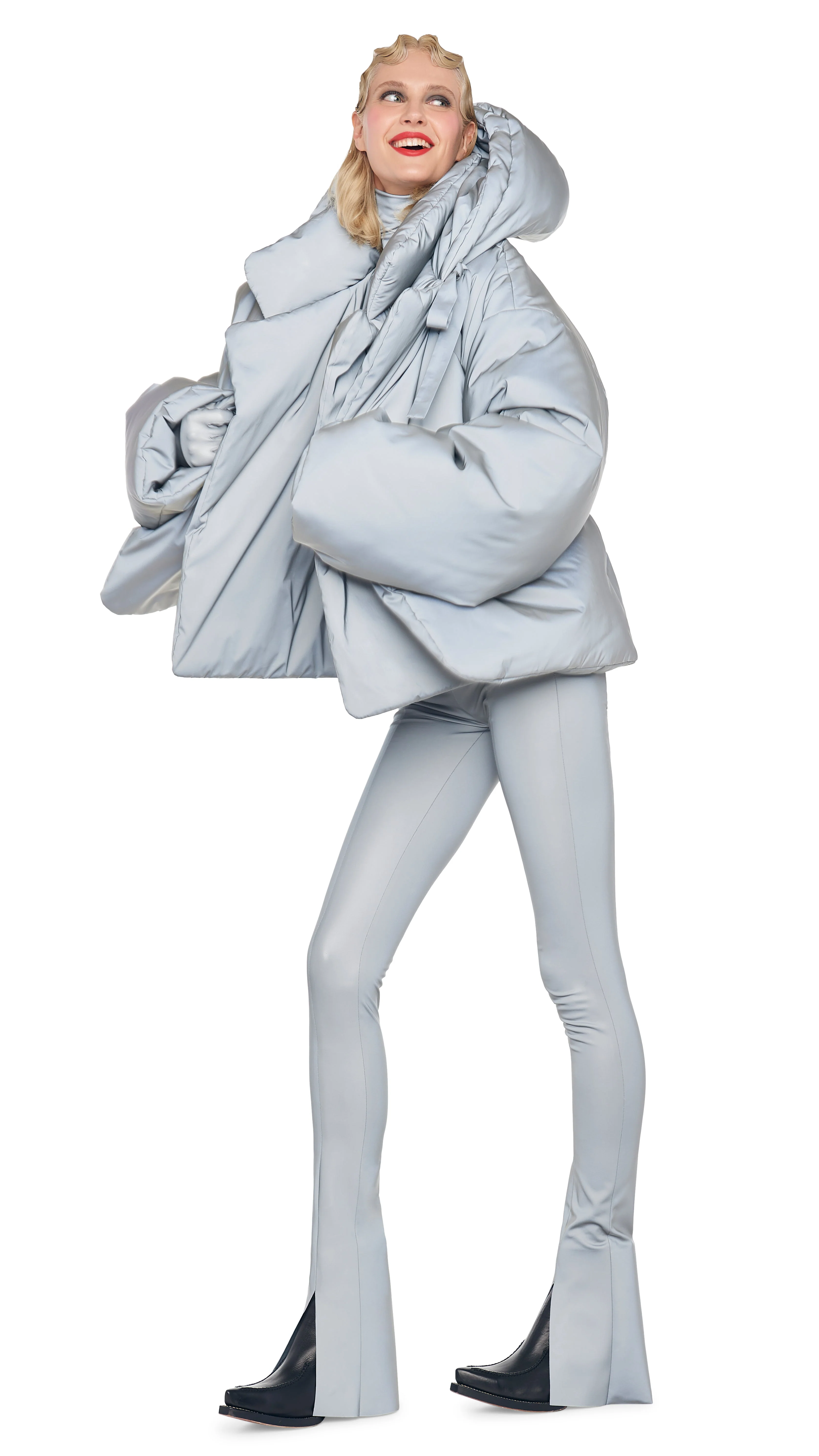 HOODED SLEEPING BAG JACKET - Image 7