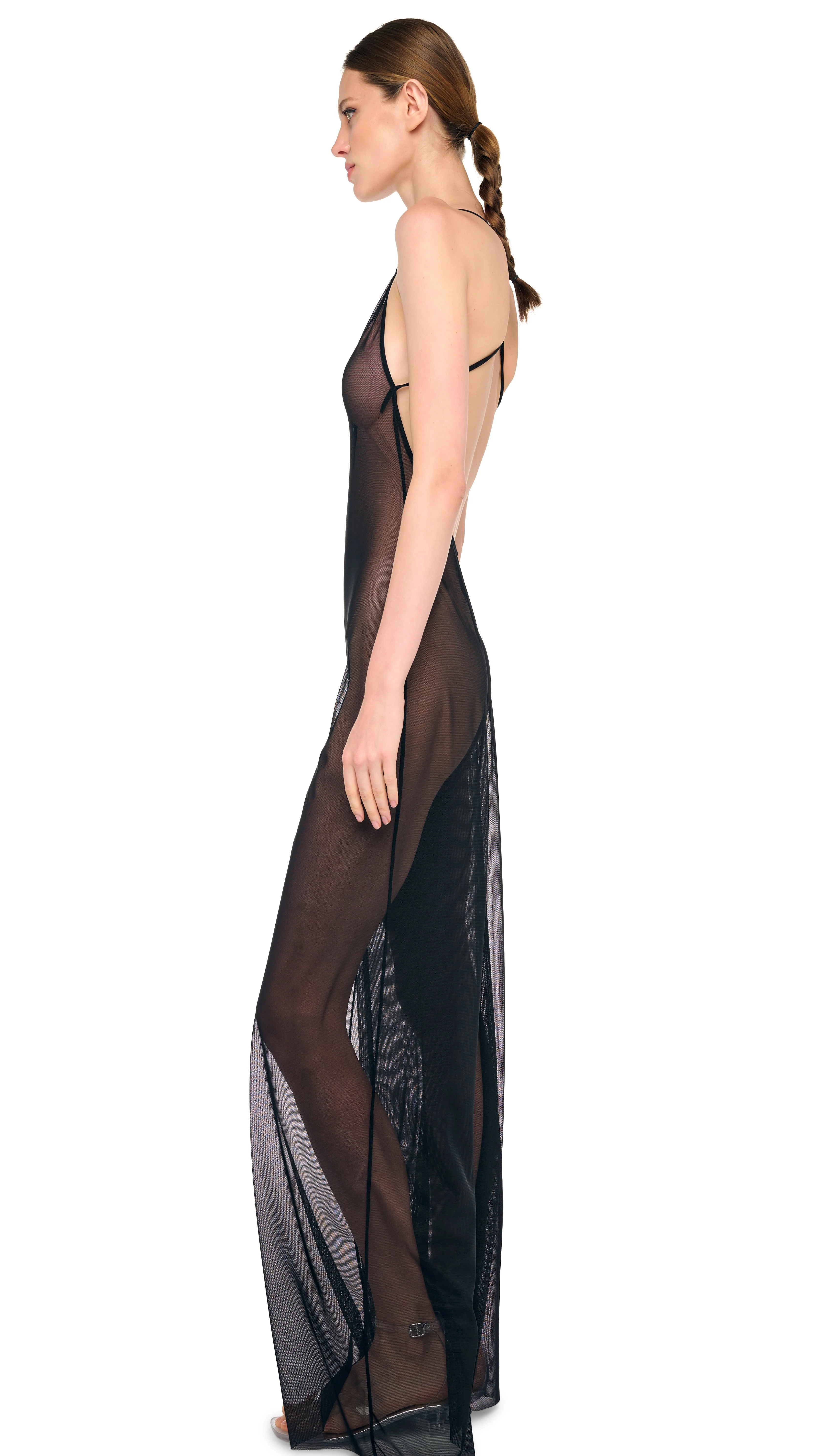 LOW BACK FARA SLIP JUMPSUIT - Image 2