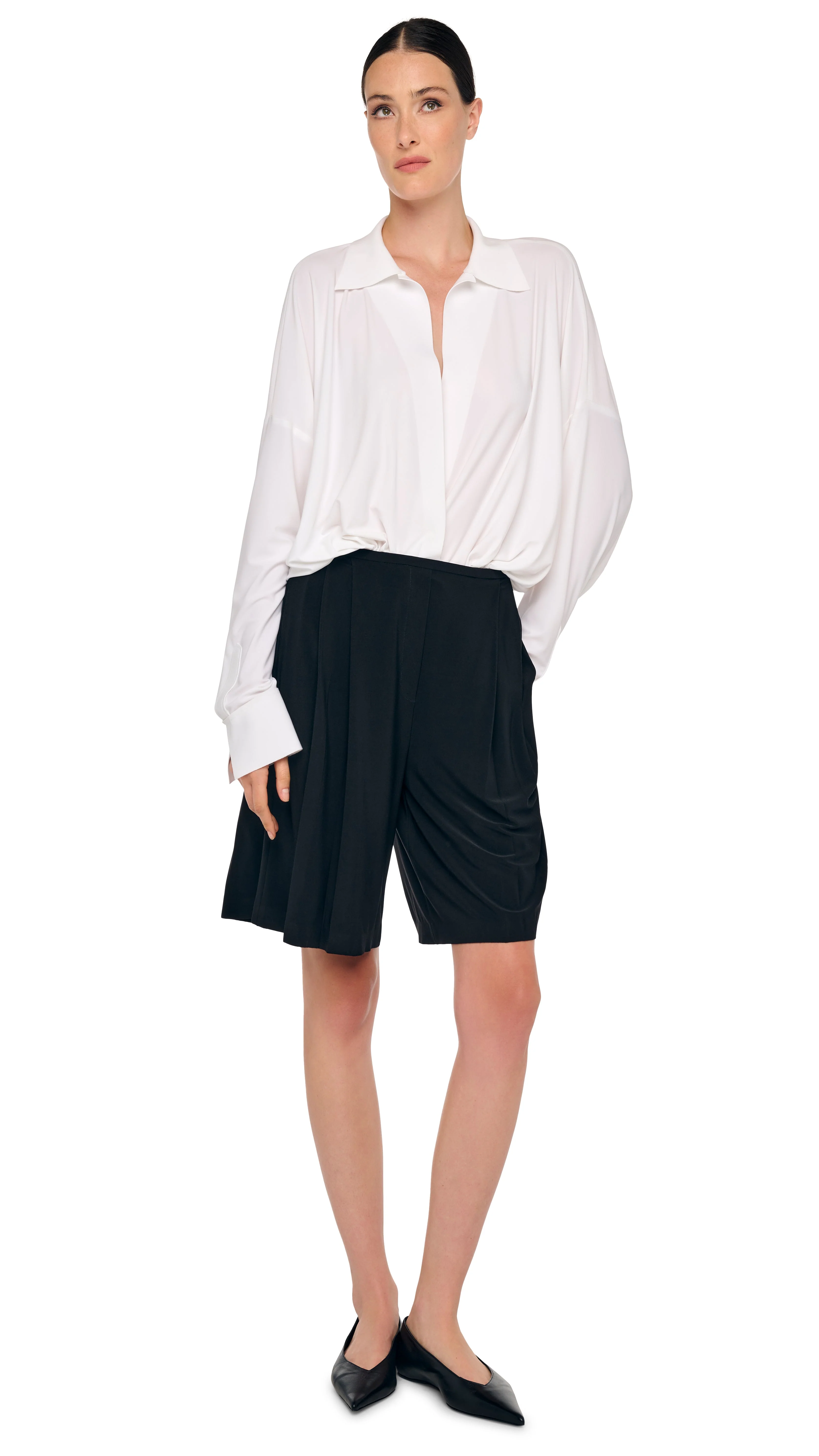 MENS PLEAT BERMUDA SHORT