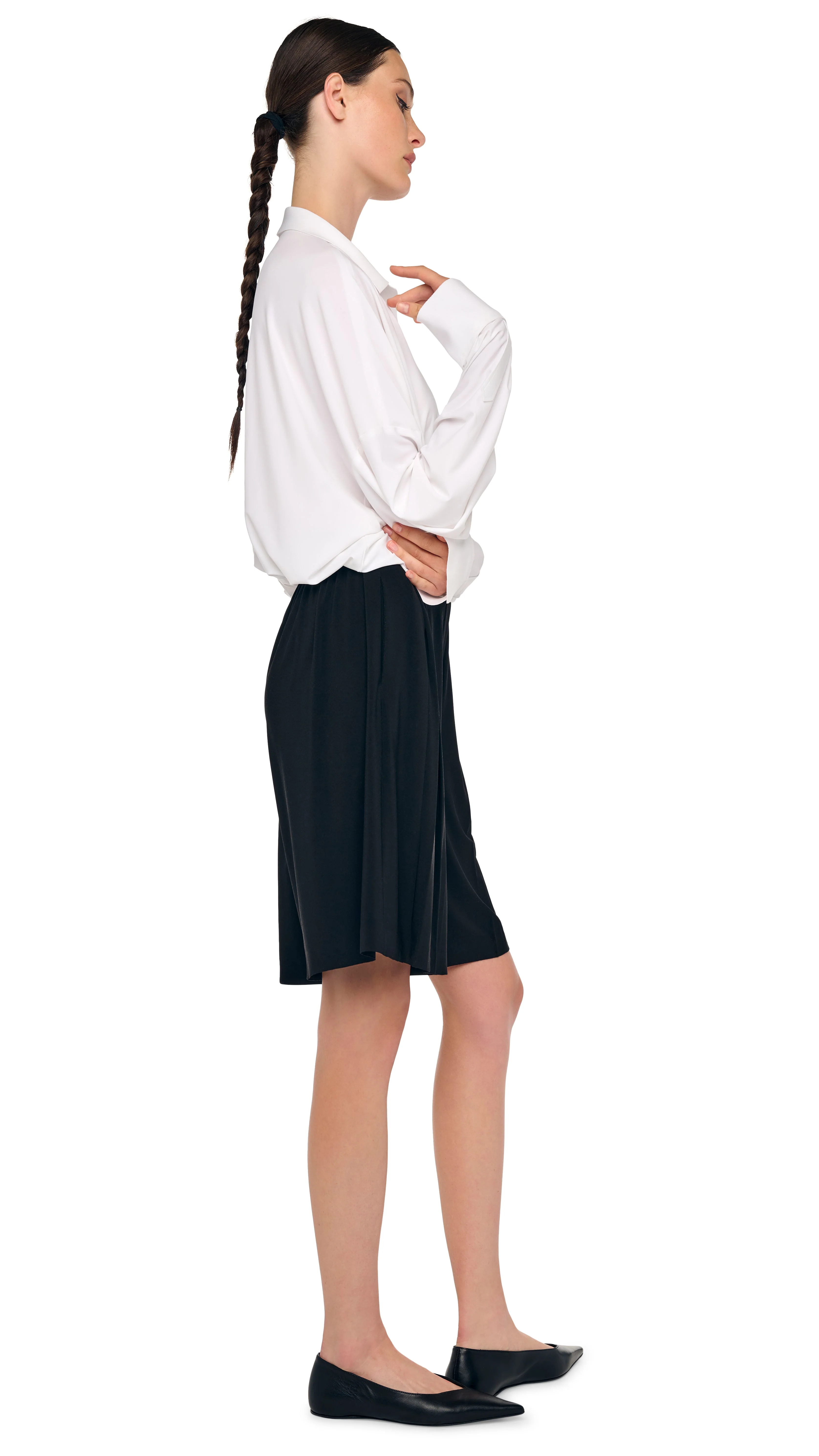 MENS PLEAT BERMUDA SHORT - Image 4