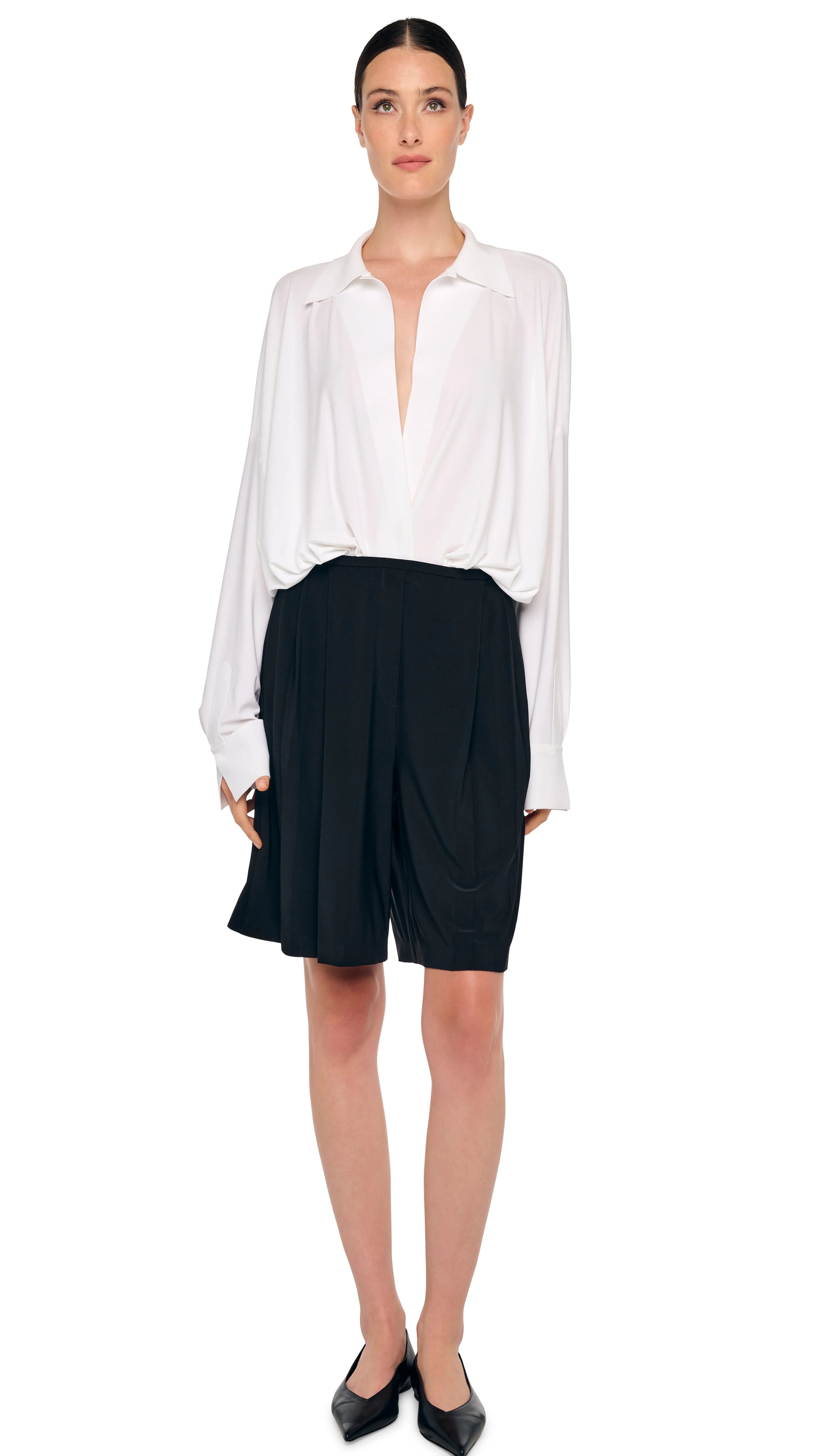 MENS PLEAT BERMUDA SHORT - Image 5