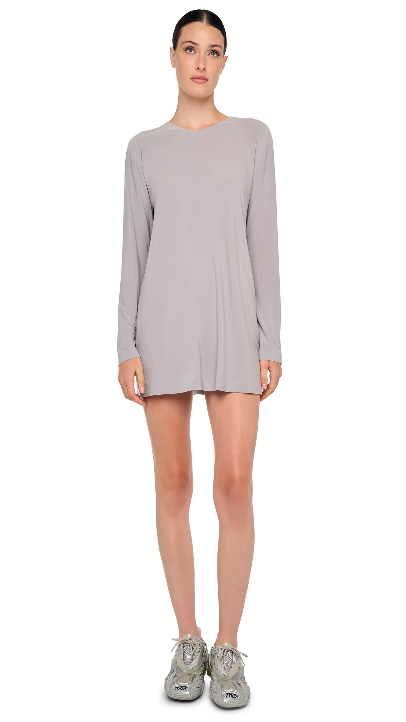 OVERSIZED LONG SLEEVE MINI DRESS