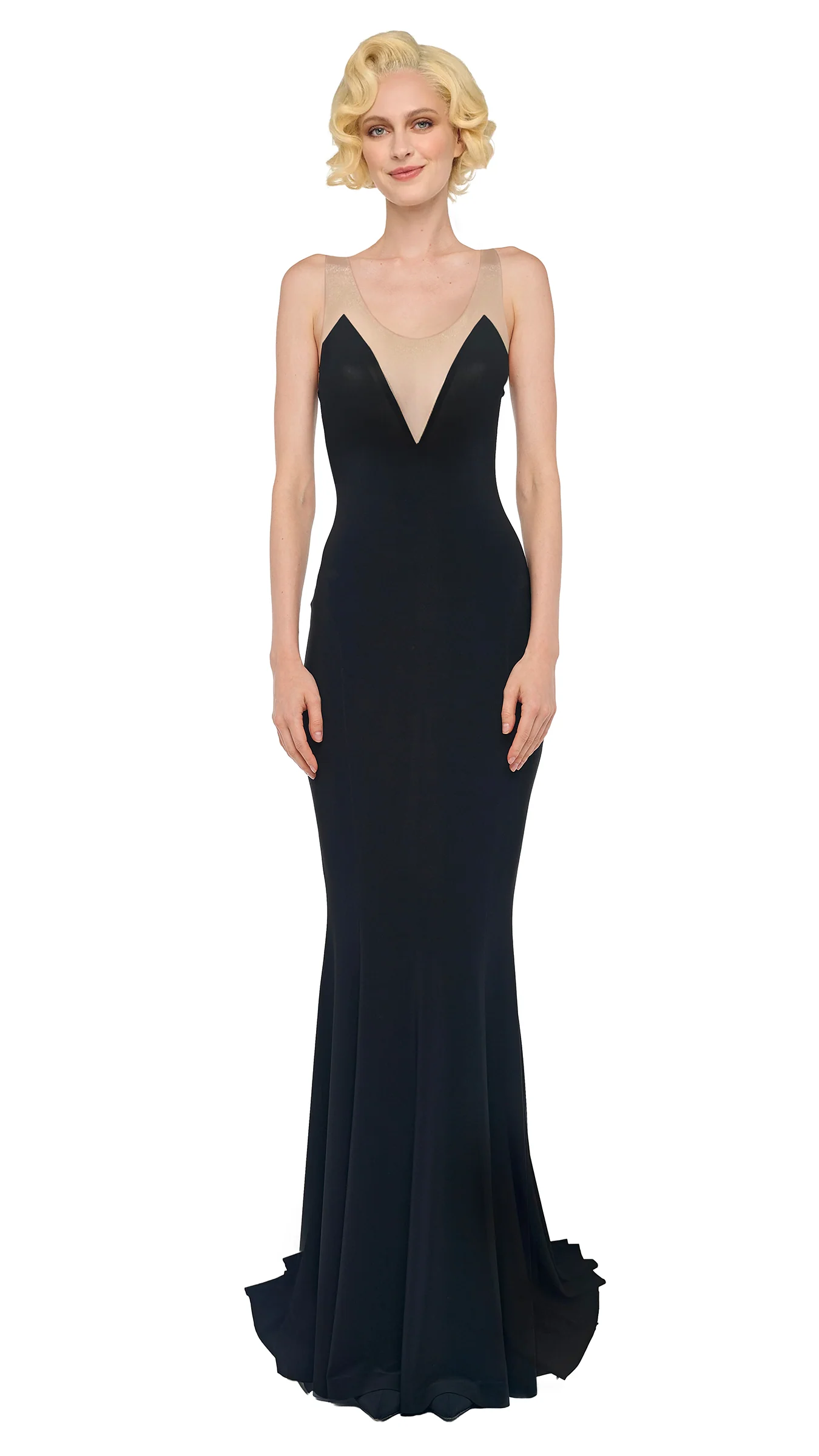 RACER FISHTAIL GOWN