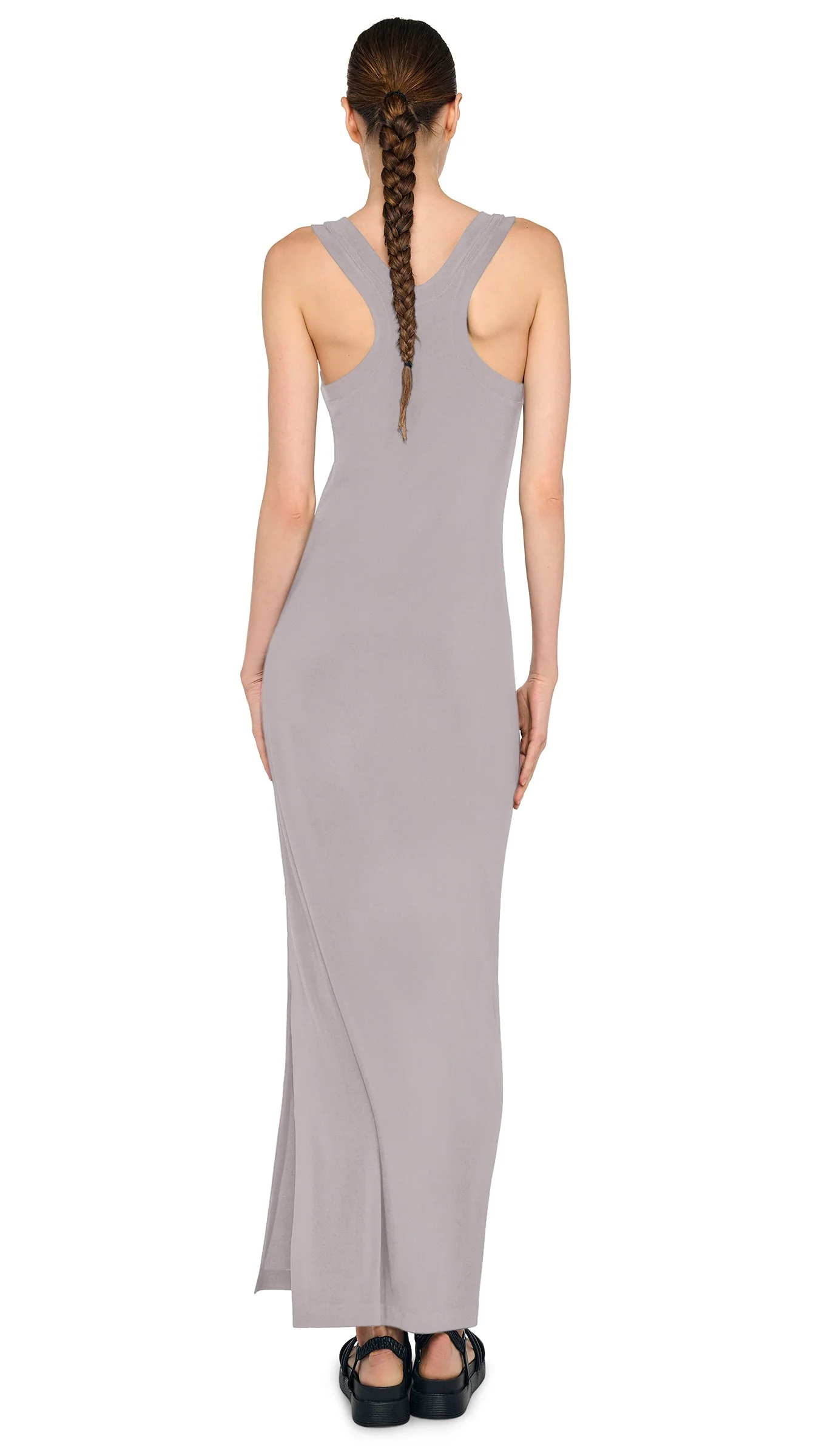 RACER LONG DRESS W/ SIDE SLIT - Image 3