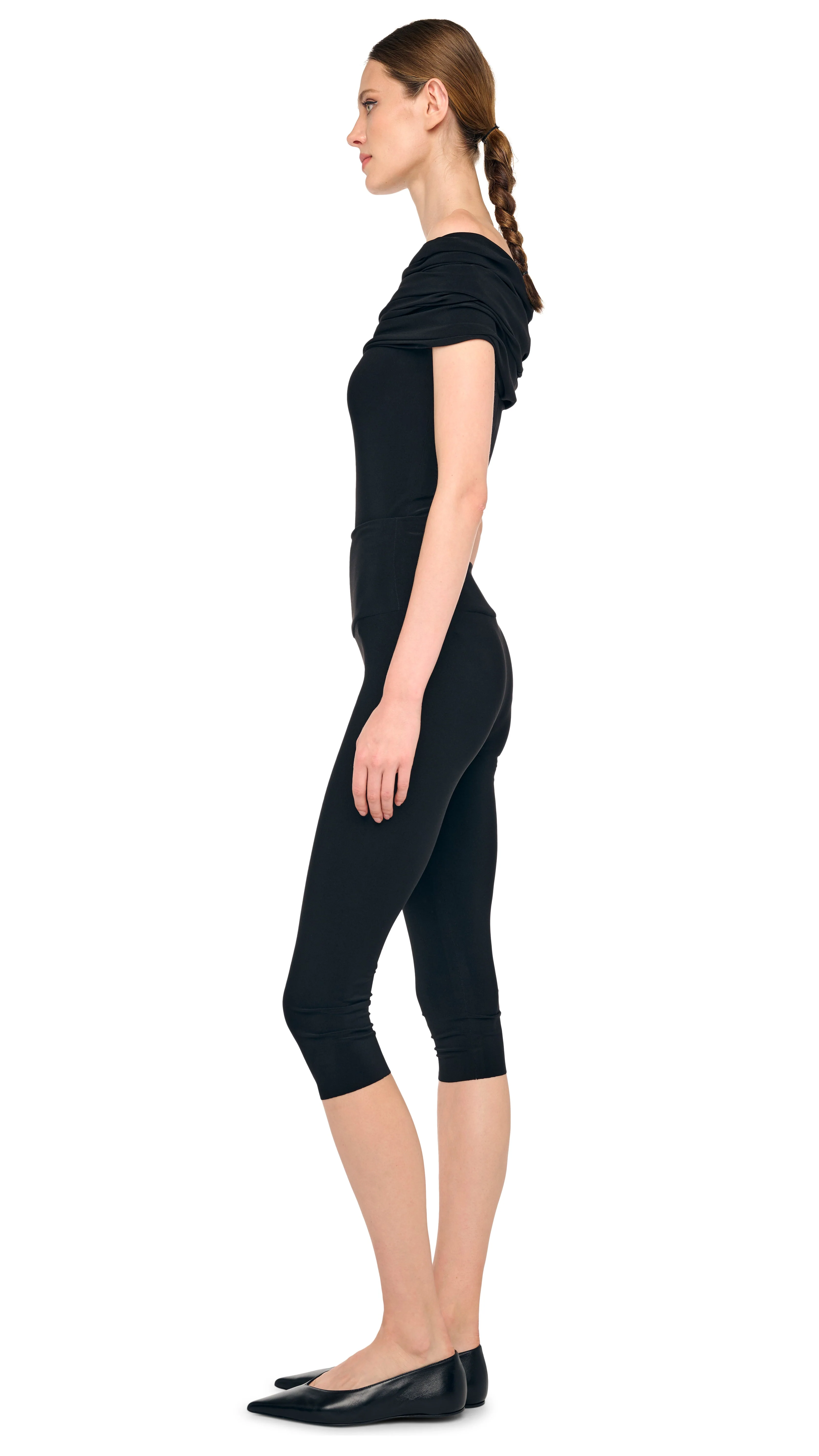 COWL HOODED BODYSUIT - Image 10