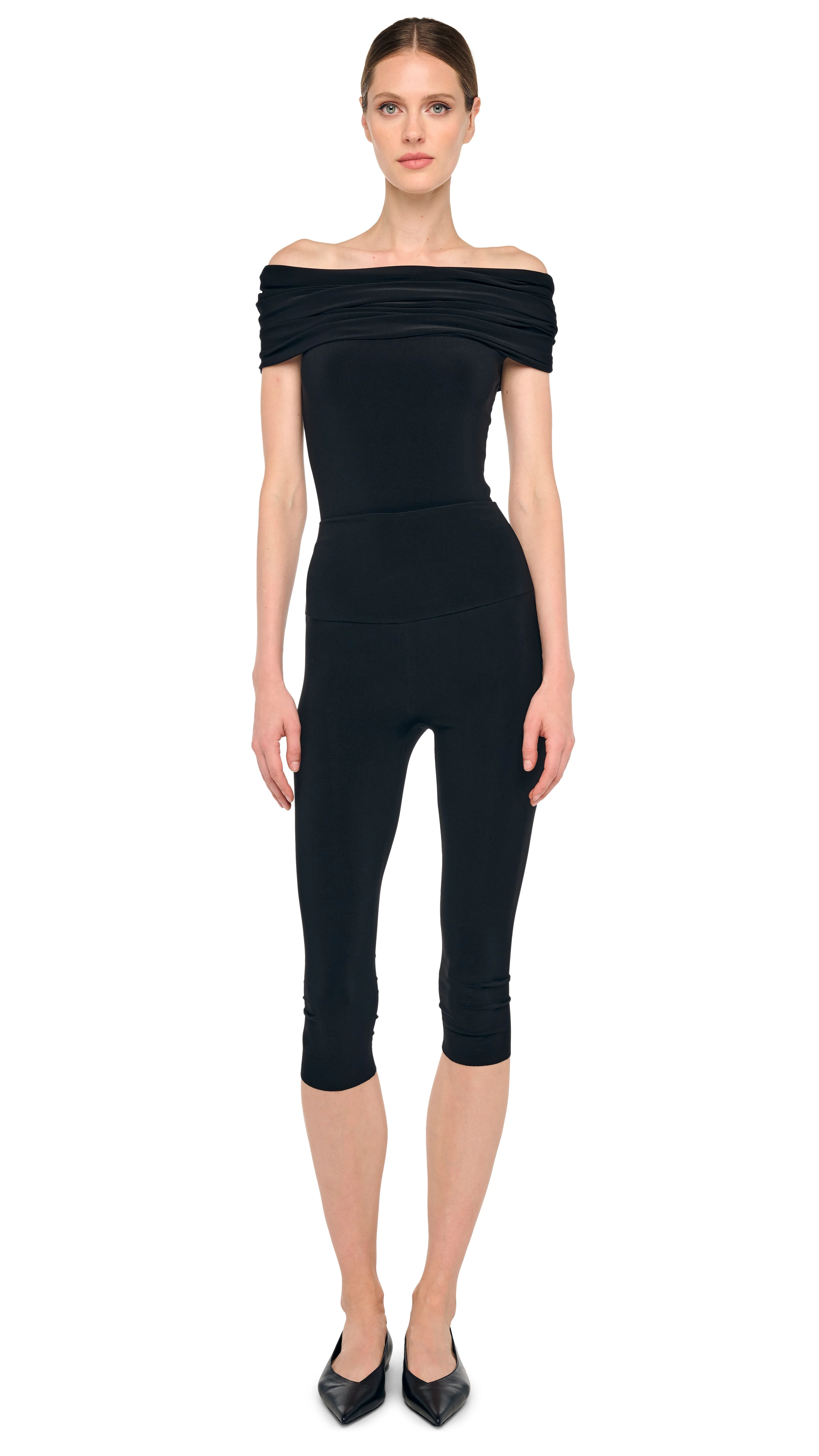 COWL HOODED BODYSUIT - Image 9