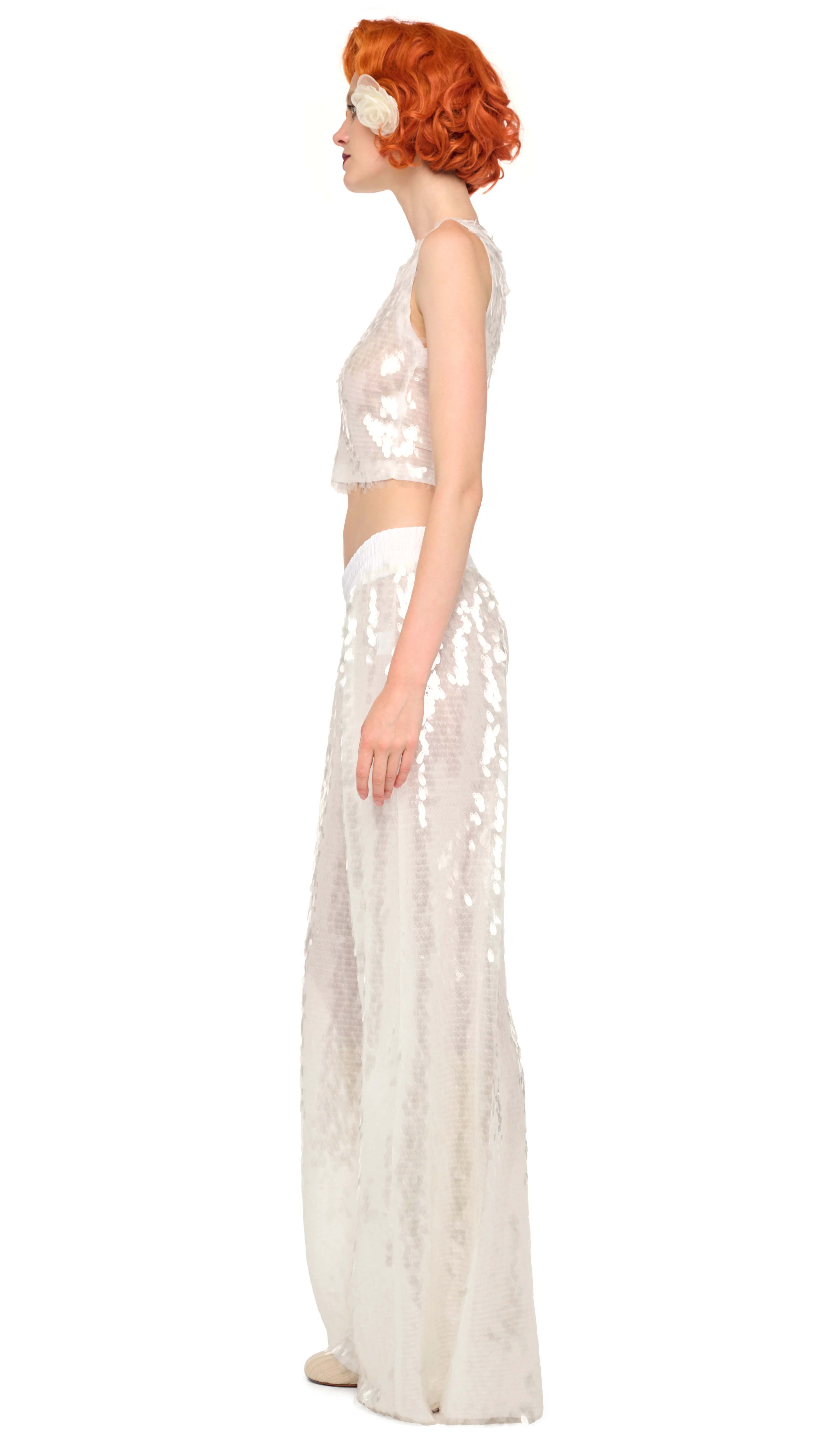 SLEEVELESS CROPPED TOP - Image 2