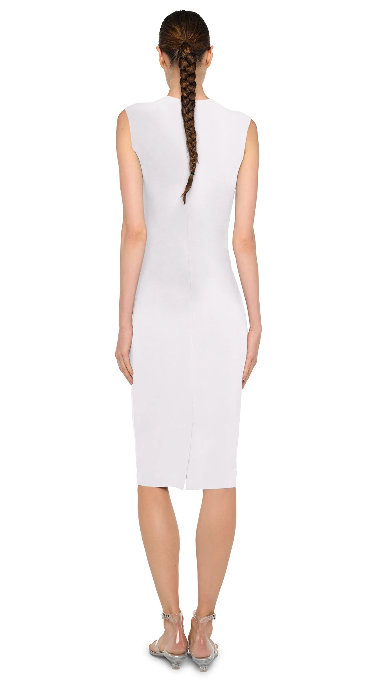SLEEVELESS DRESS TO KNEE - Image 3