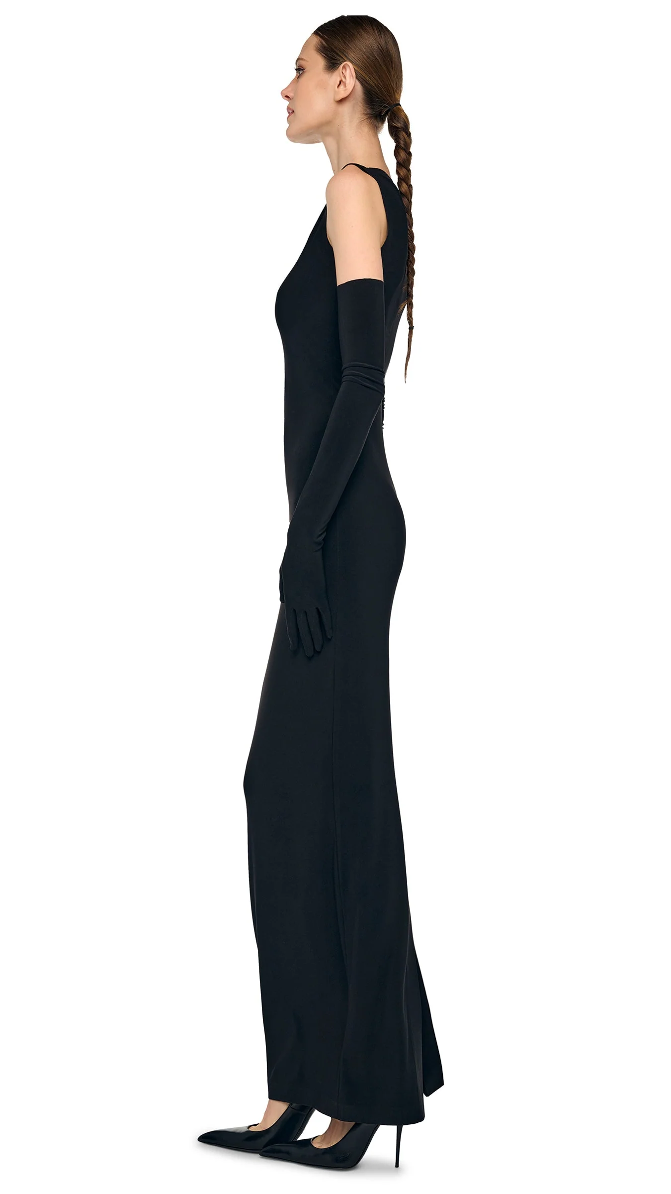 SLEEVELESS LONG DRESS - Image 2