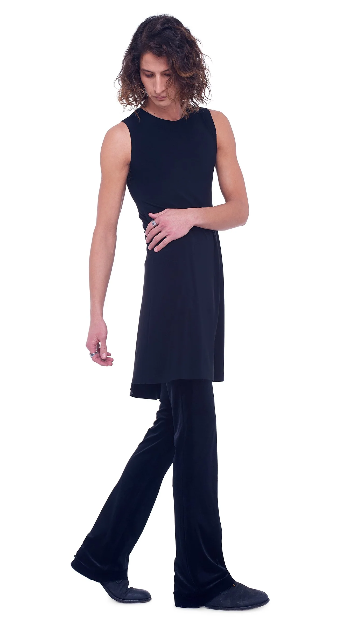 SLEEVELESS SWING DRESS - Image 11