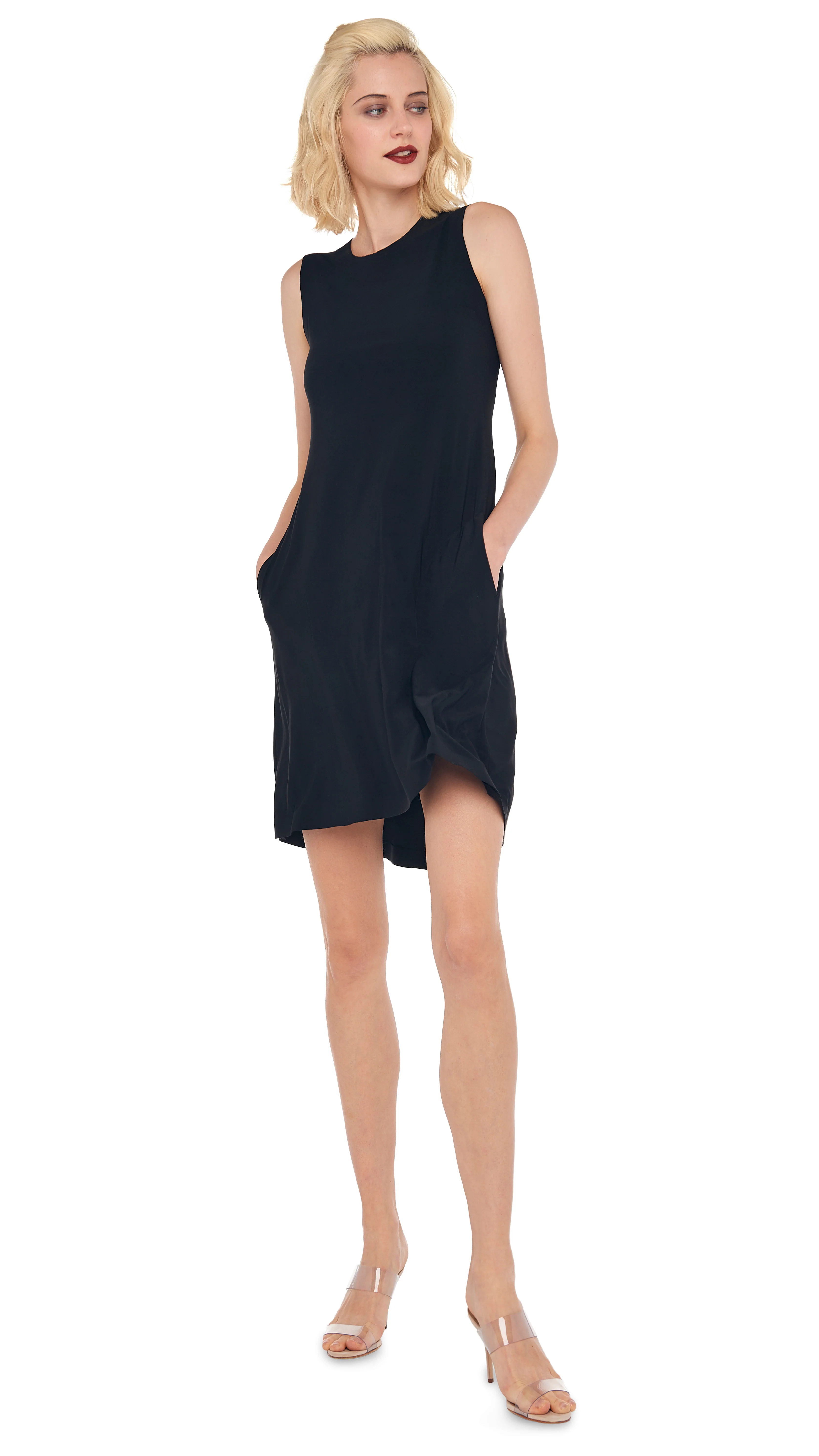 SLEEVELESS SWING DRESS - Image 4