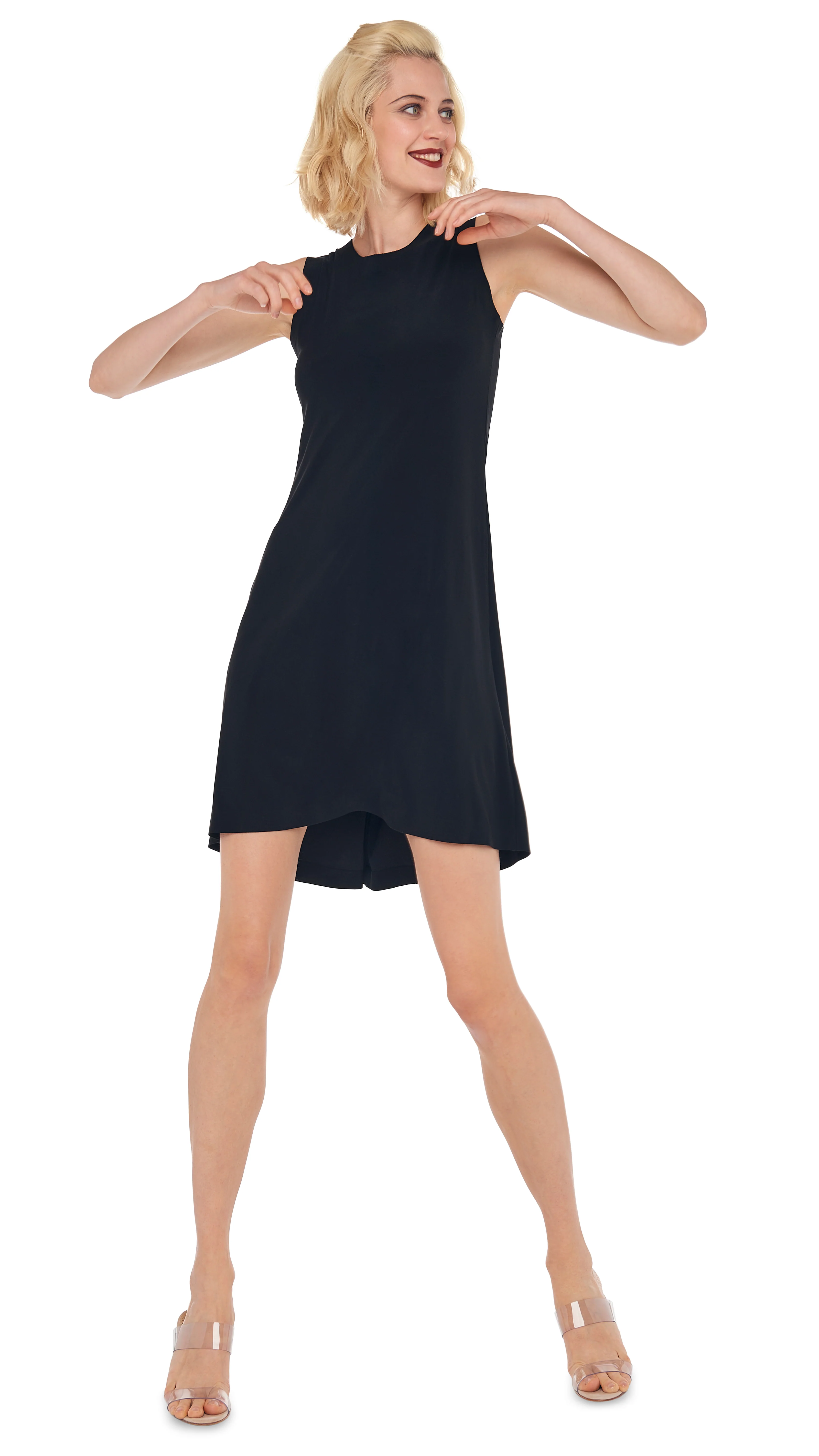 SLEEVELESS SWING DRESS - Image 6