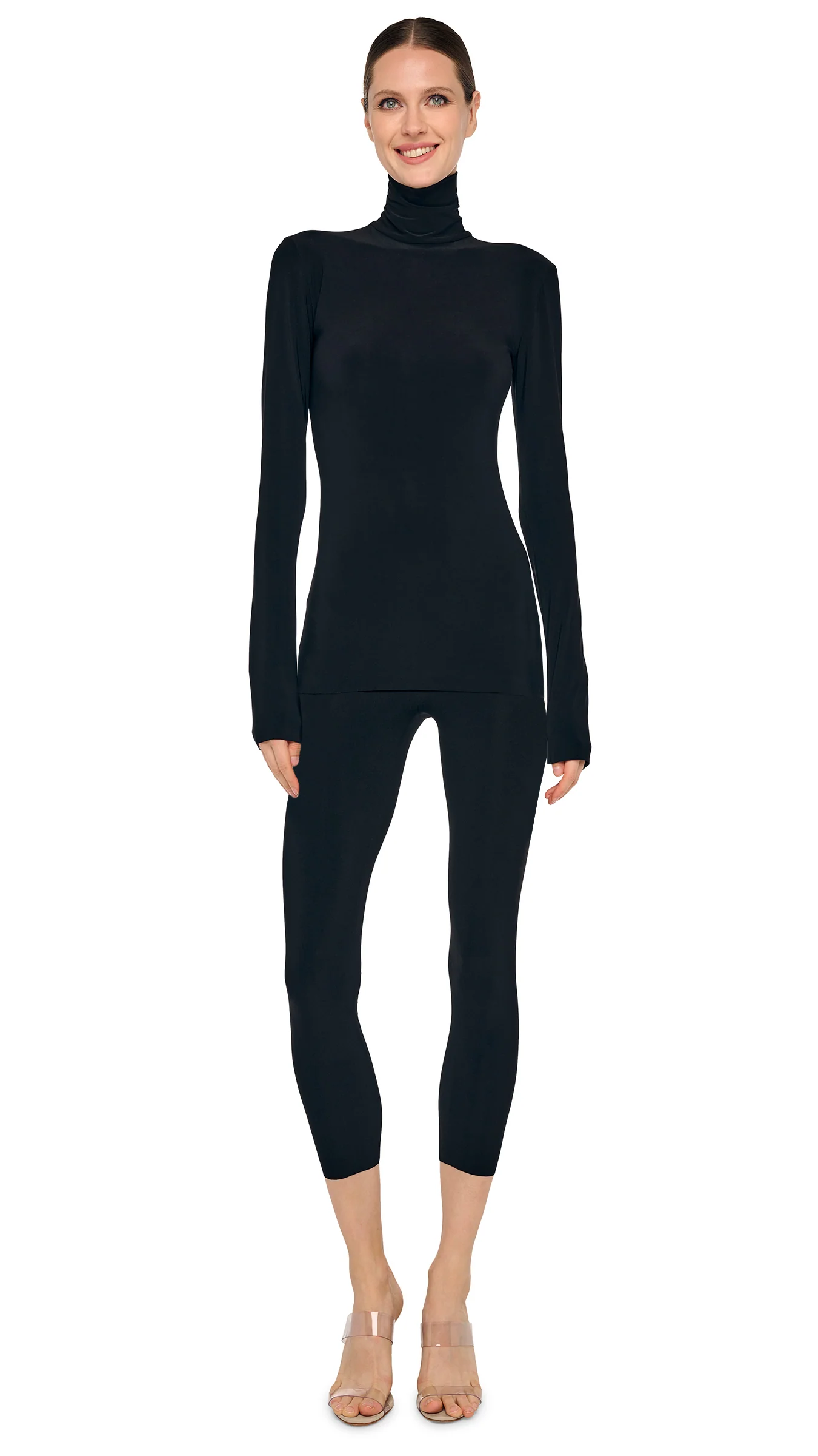 SLIM FIT LONG SLEEVE TURTLE TOP - Image 4