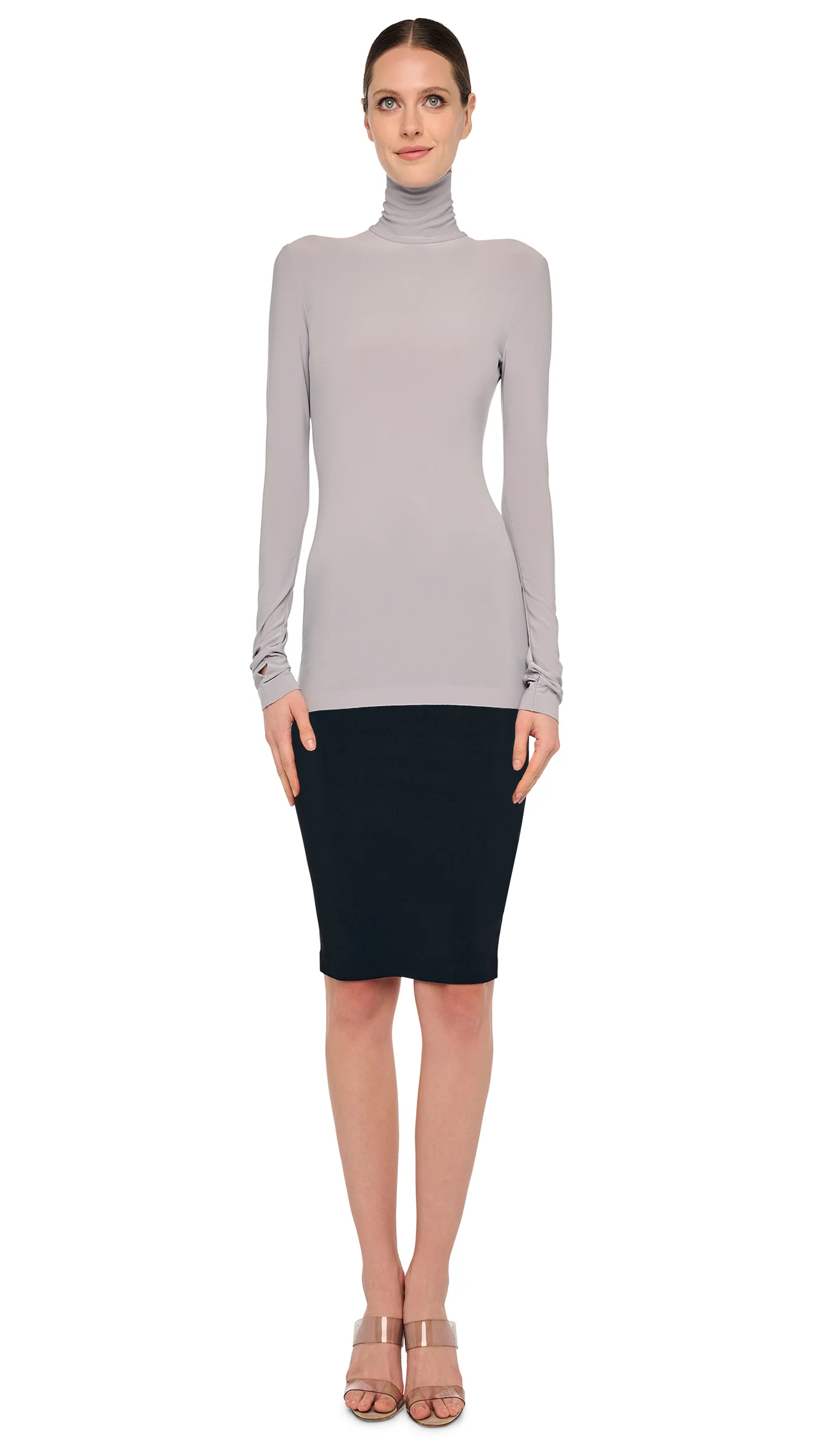SLIM FIT LONG SLEEVE TURTLE TOP - Image 10