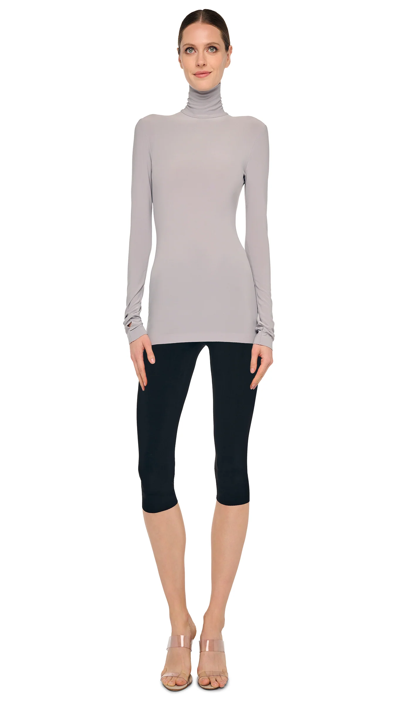 SLIM FIT LONG SLEEVE TURTLE TOP - Image 6