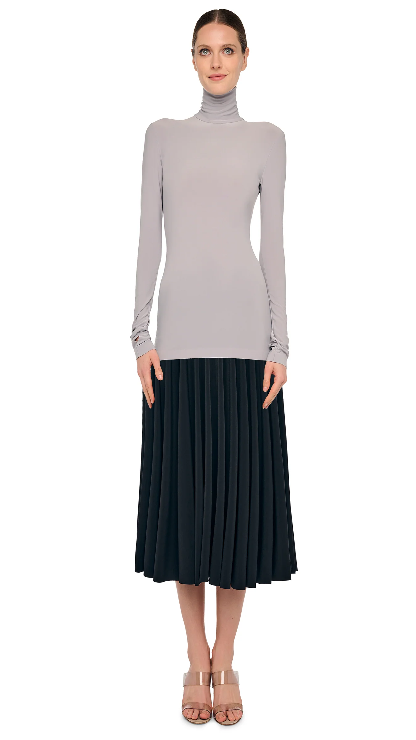 SLIM FIT LONG SLEEVE TURTLE TOP - Image 9