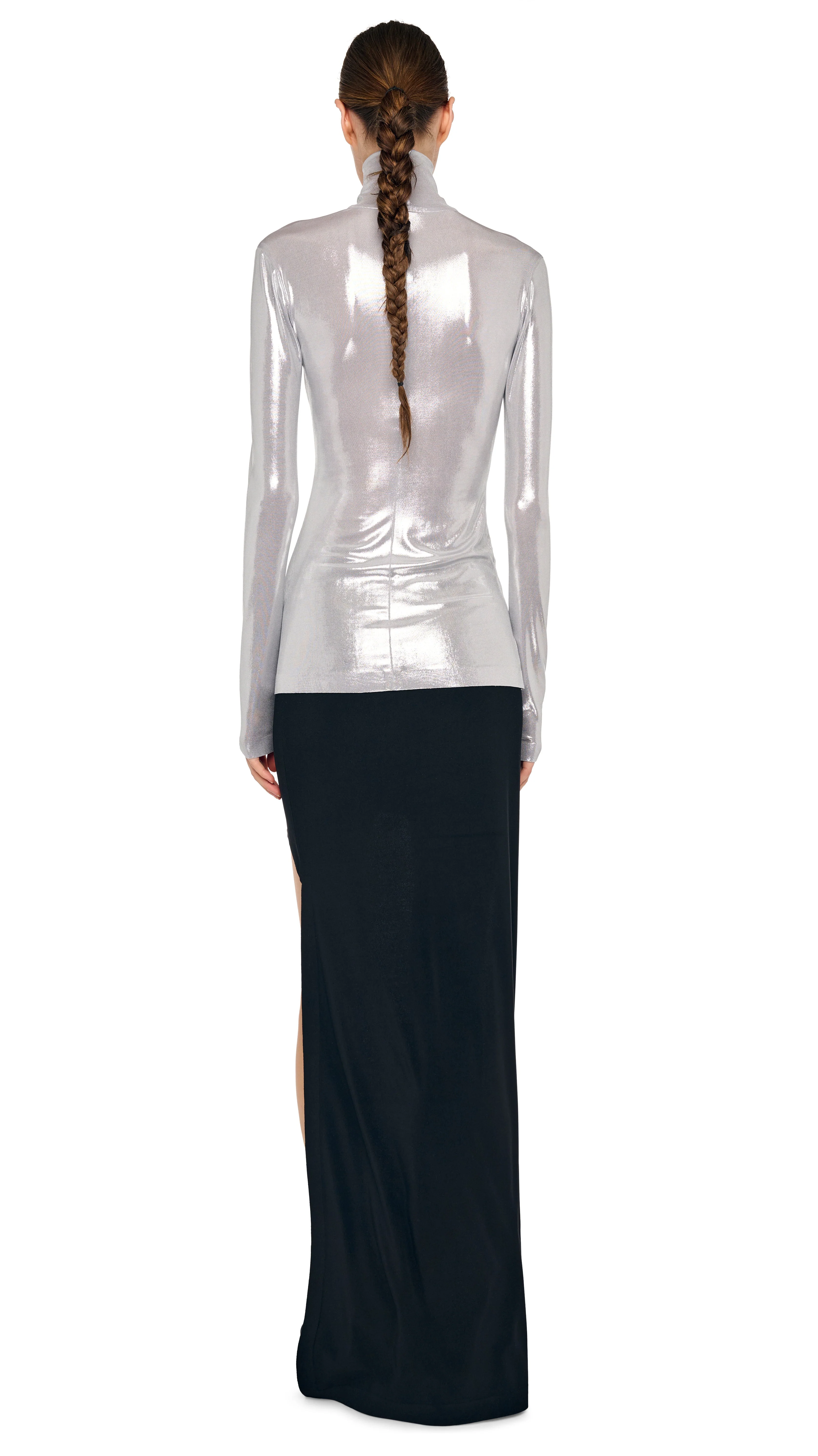 SLIM FIT LONG SLEEVE TURTLE TOP - Image 3