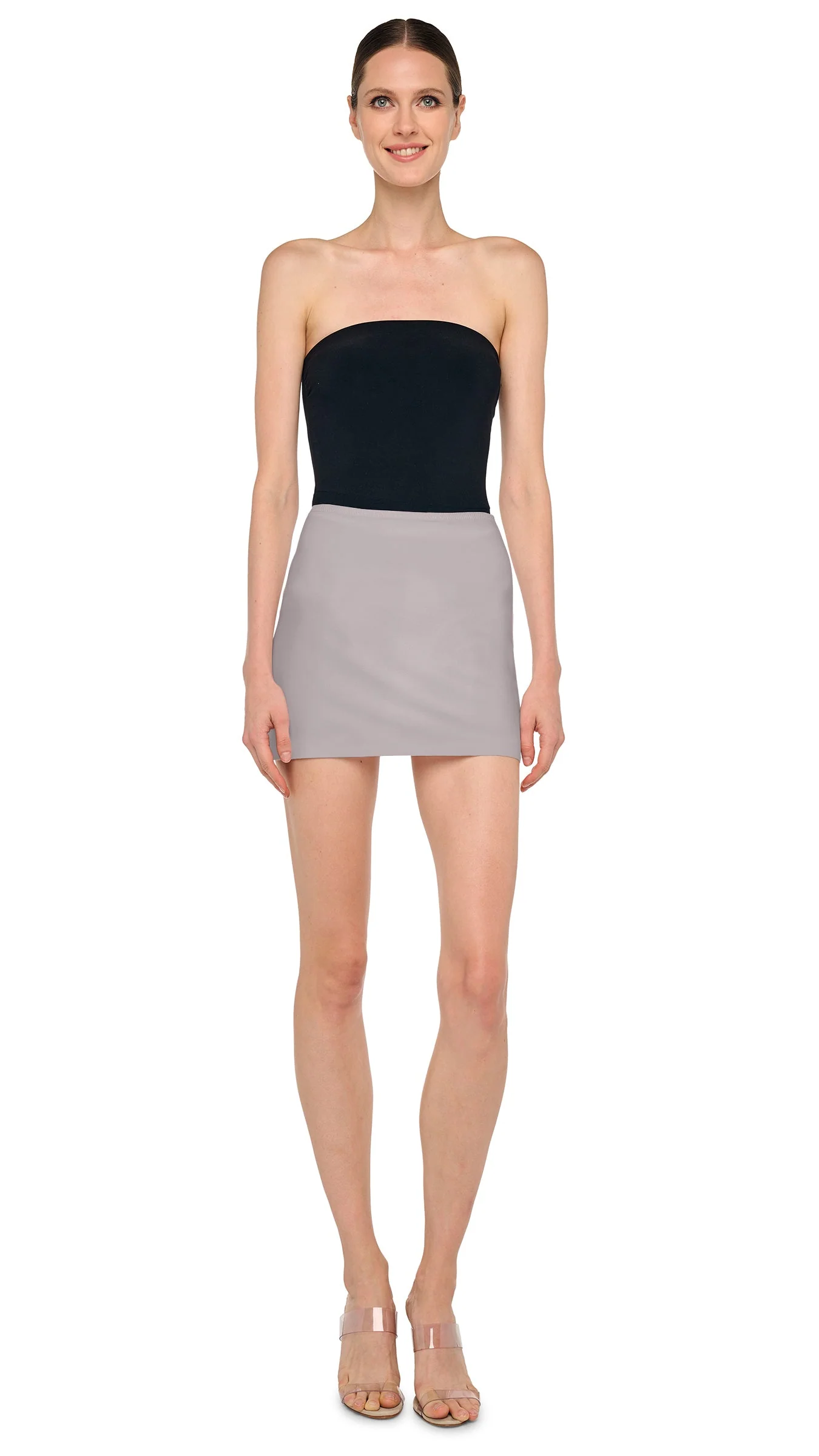 STRAIGHT MINI SKIRT