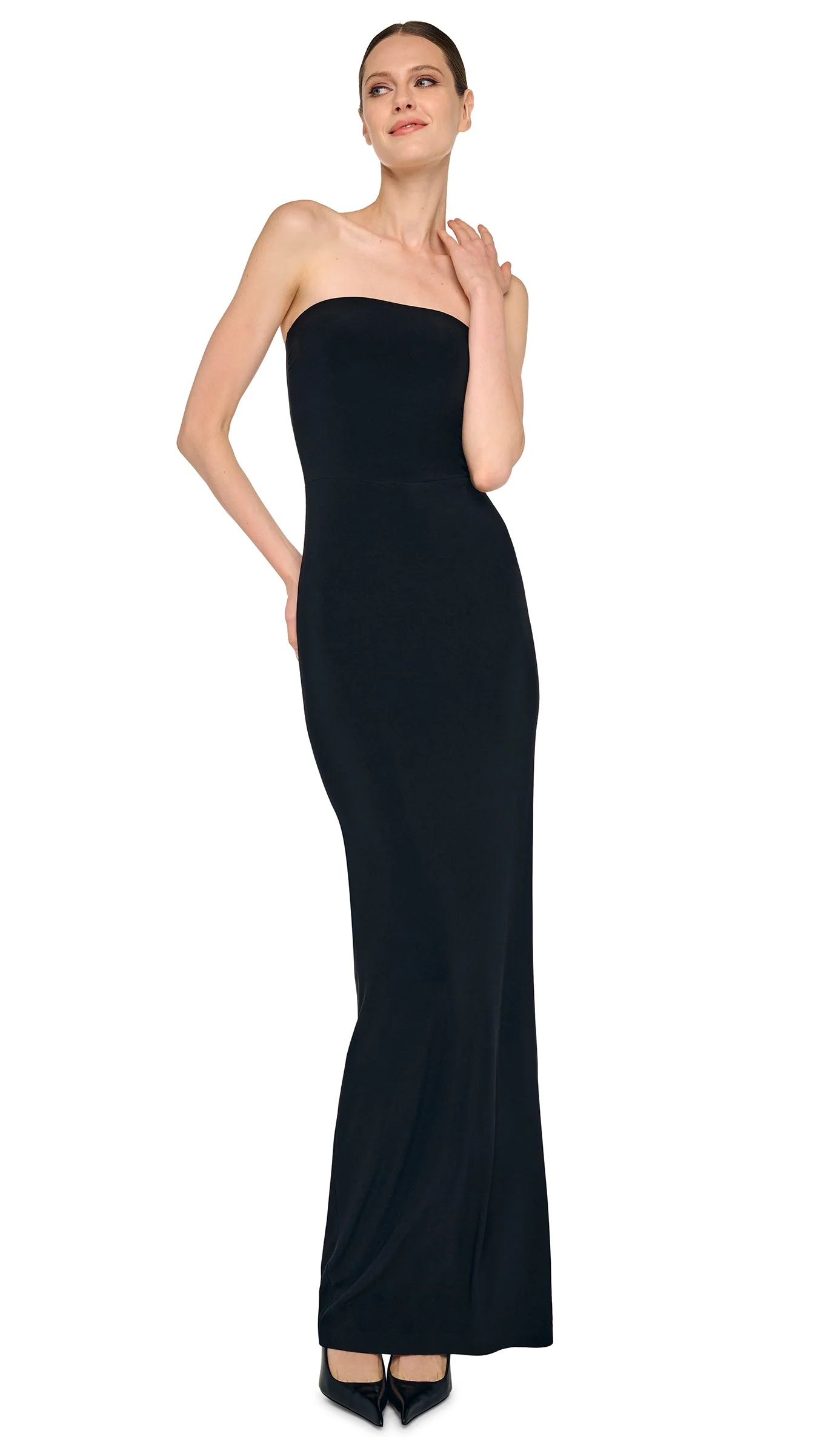 STRAPLESS LONG DRESS