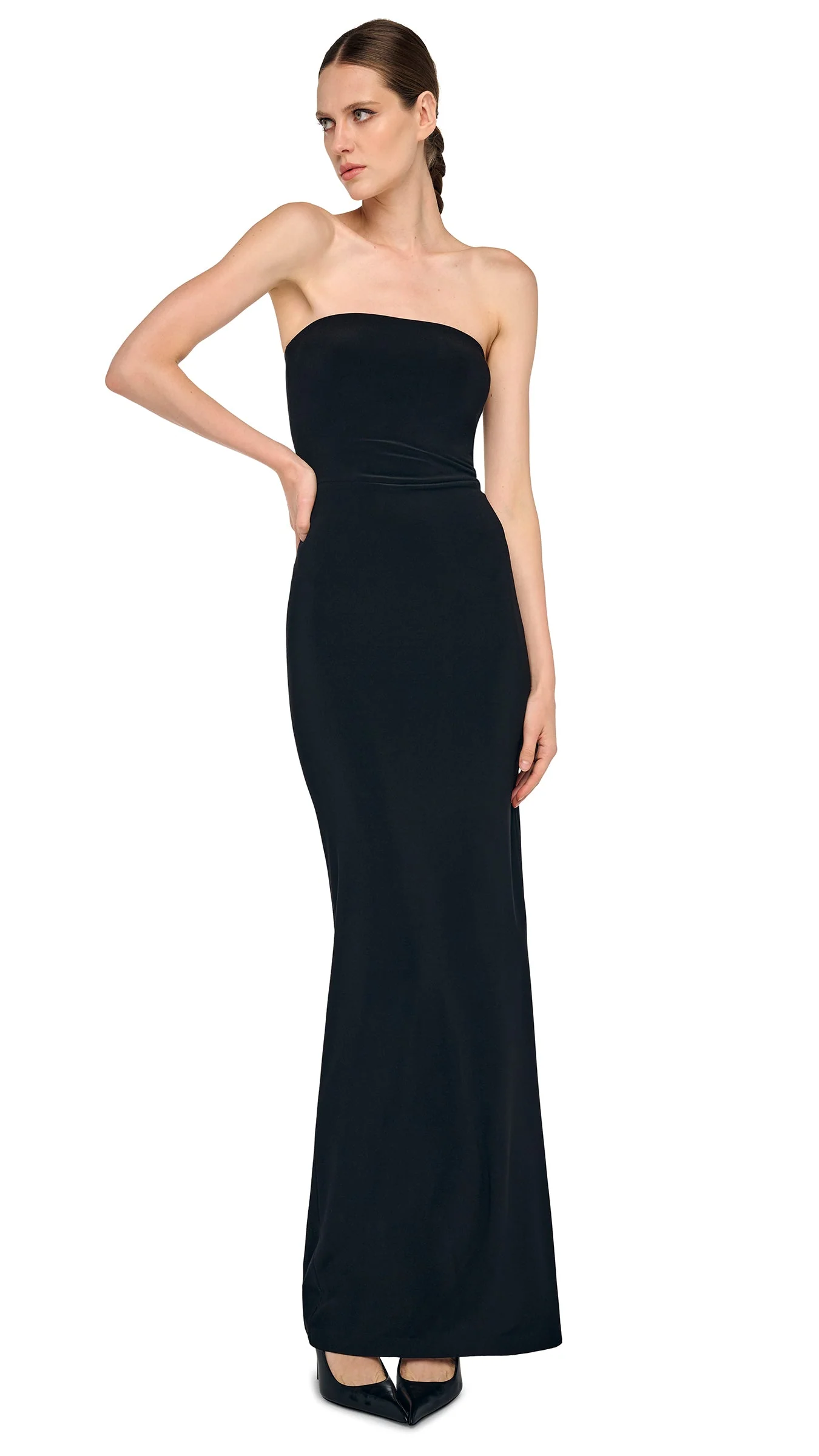 STRAPLESS LONG DRESS - Image 4