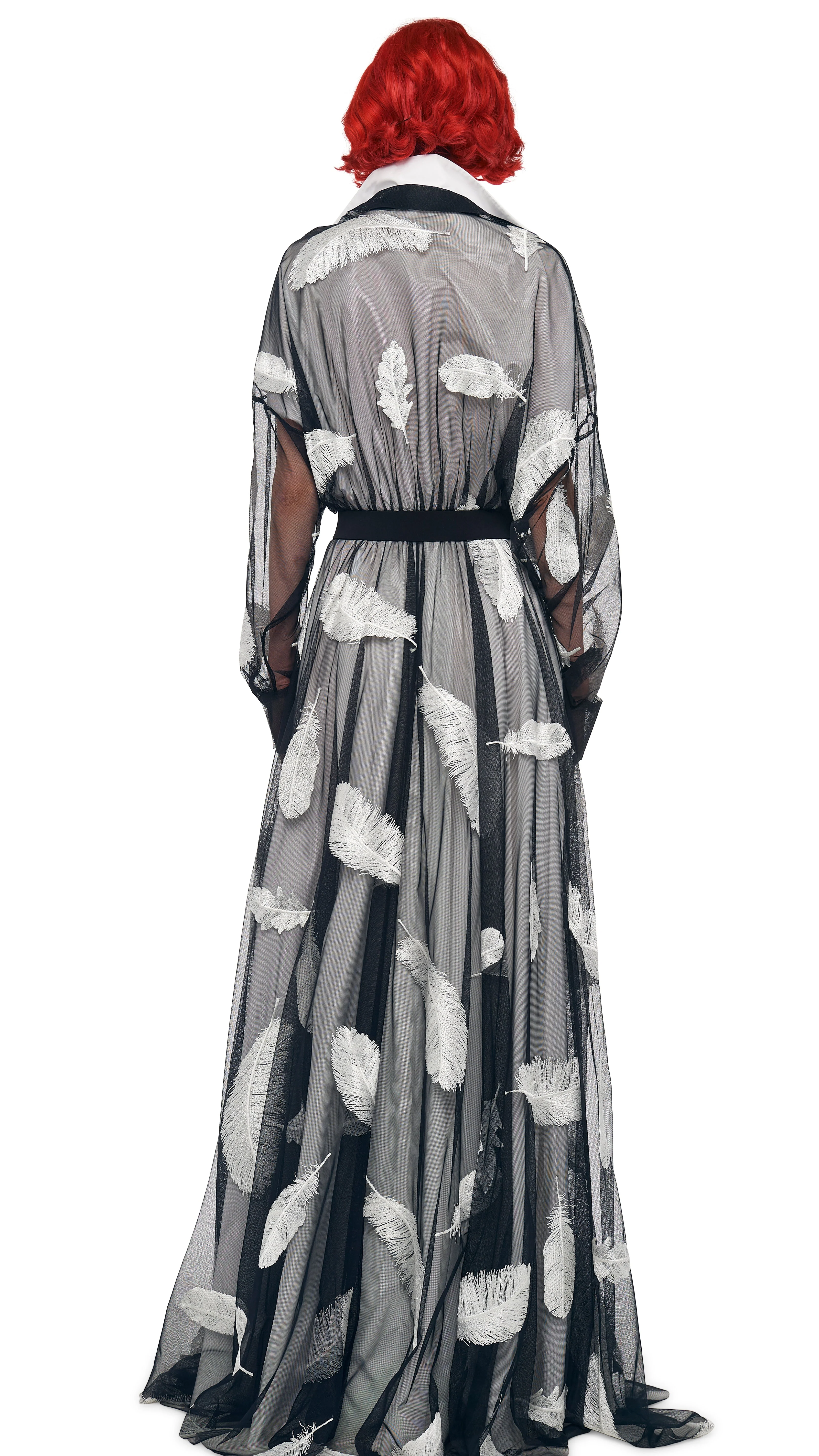 SUPER OS BF NK SHIRT FLARED GOWN - Image 3