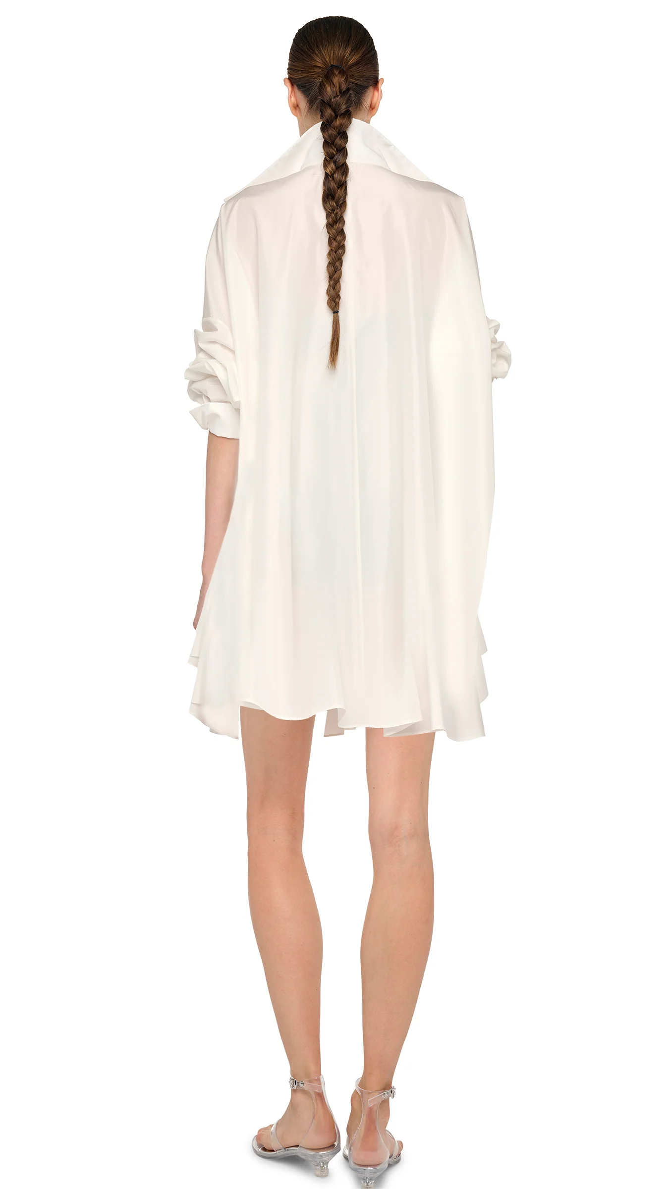 SUPER OVERSIZED NK SHIRT DRESS OPEN - Image 3