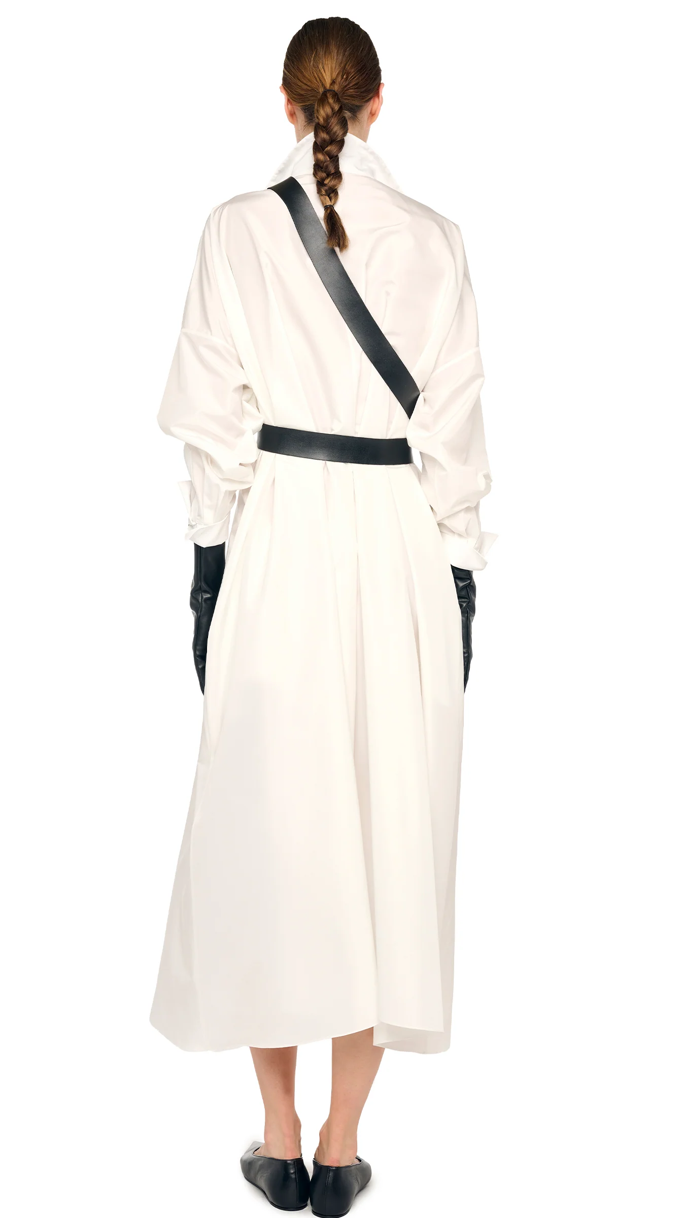 SUPER OVERSIZED NK SHIRT DRESS CLOSED - Image 3